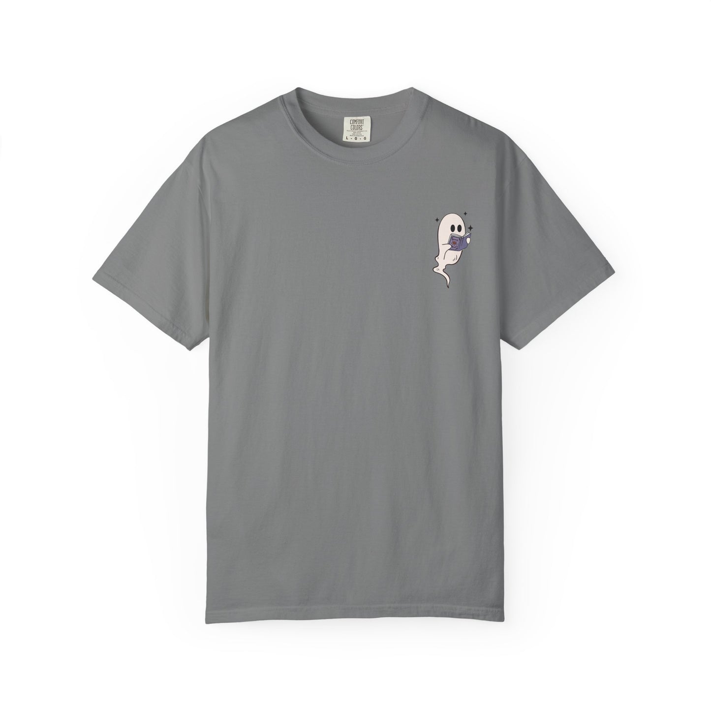 Bookish Ghost Comfort Colors T-shirt - Thespicyromancebookclub LLC