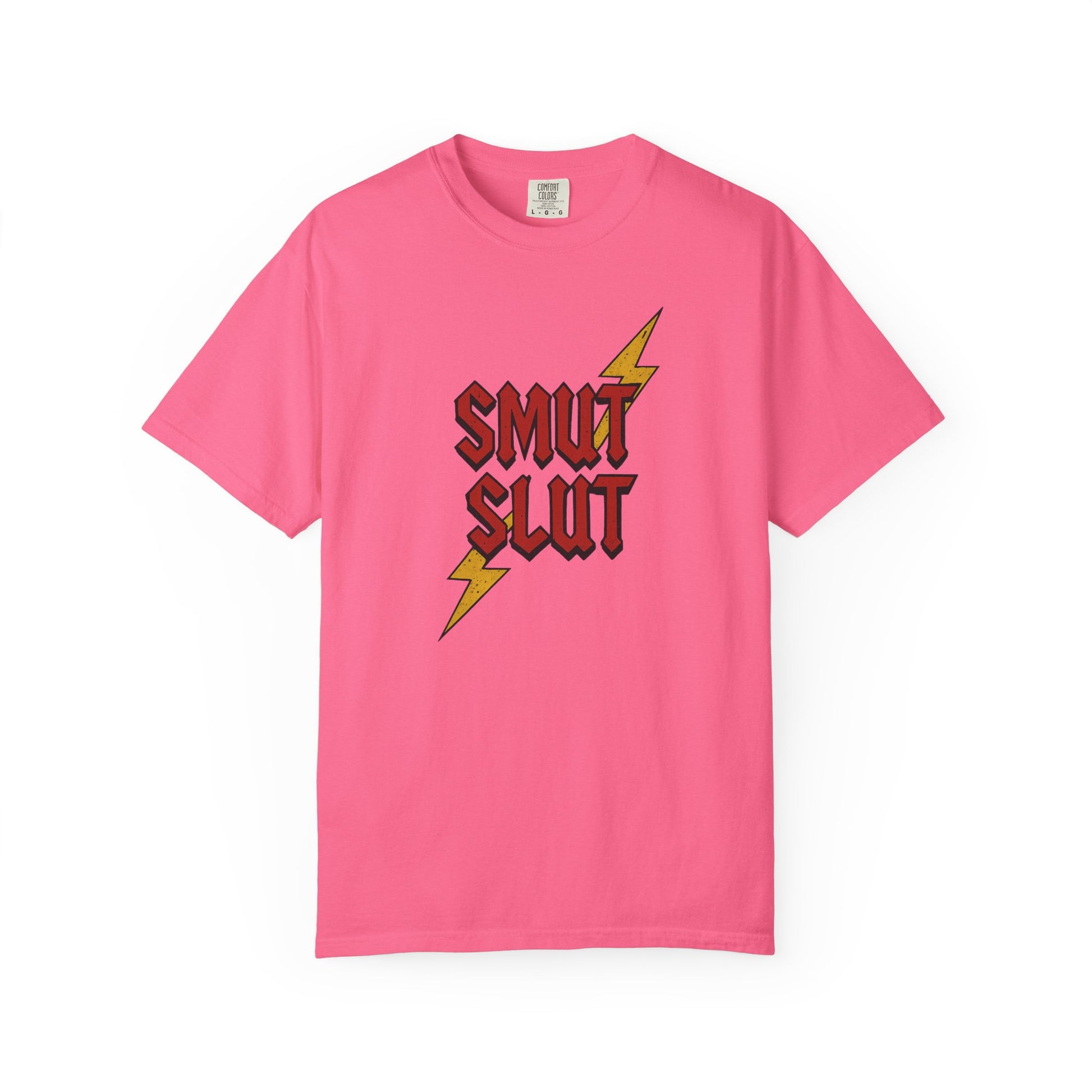 Smut Slut Lightning Comfort colors T-shirt - Thespicyromancebookclub LLC