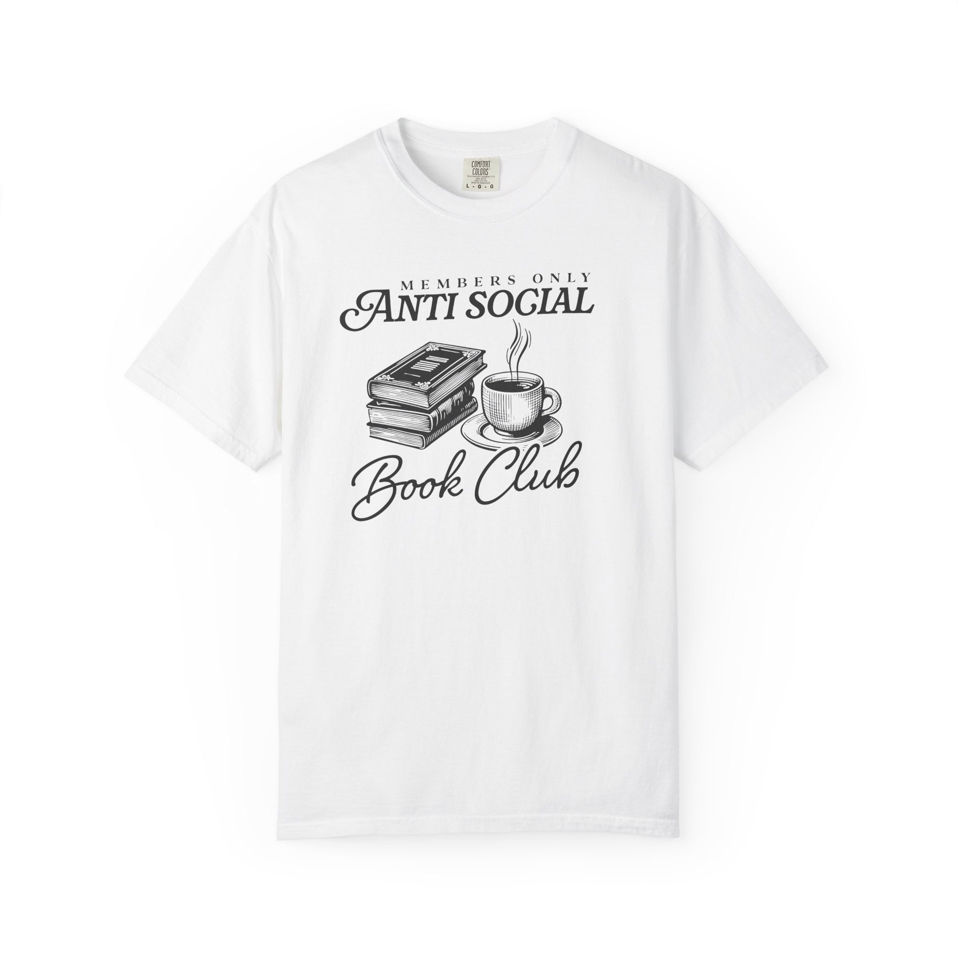 Anti-Social Book Club Comfort Colors T-shirt - Thespicyromancebookclub LLC