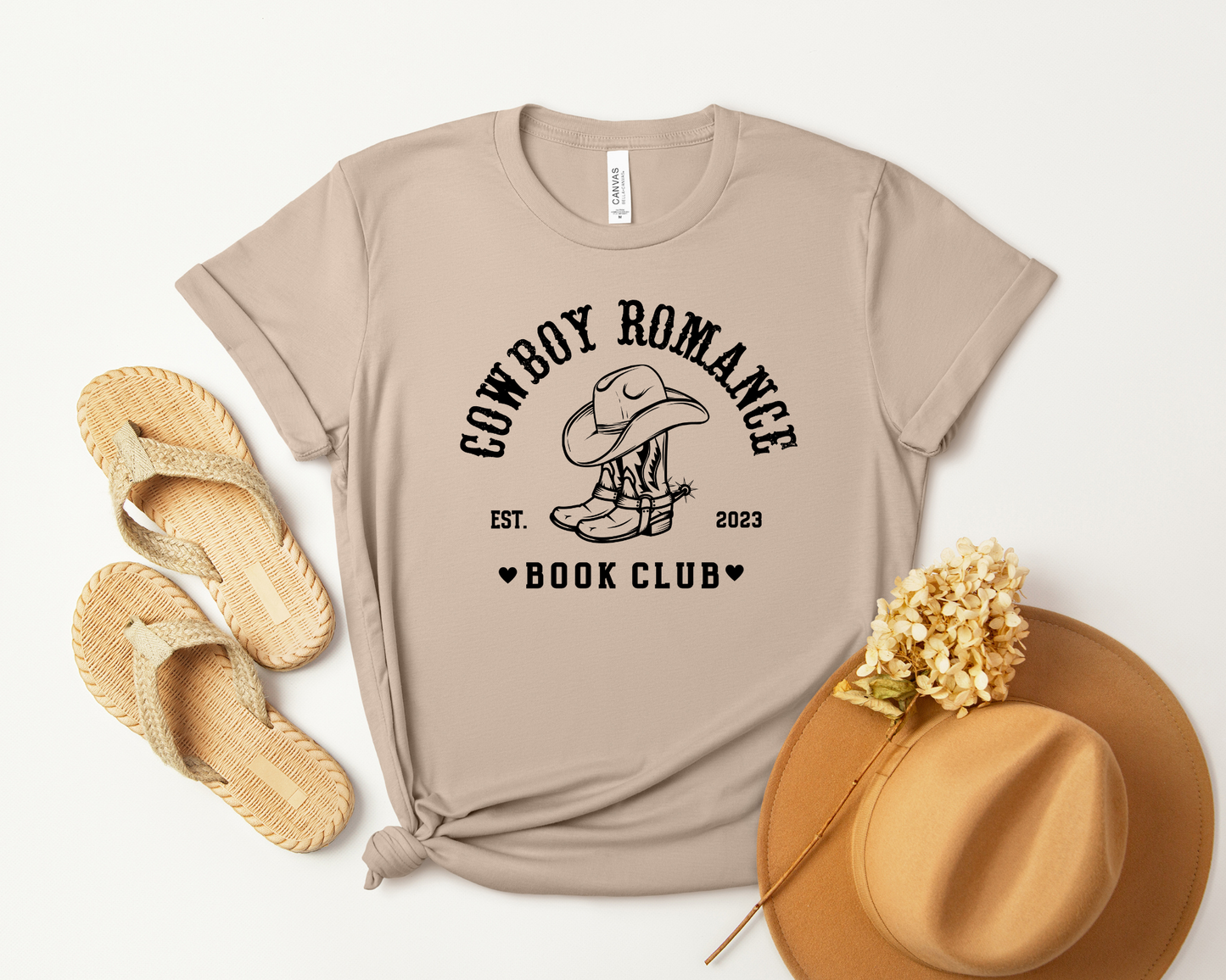 Cowboy Romance T-shirt - Thespicyromancebookclub LLC