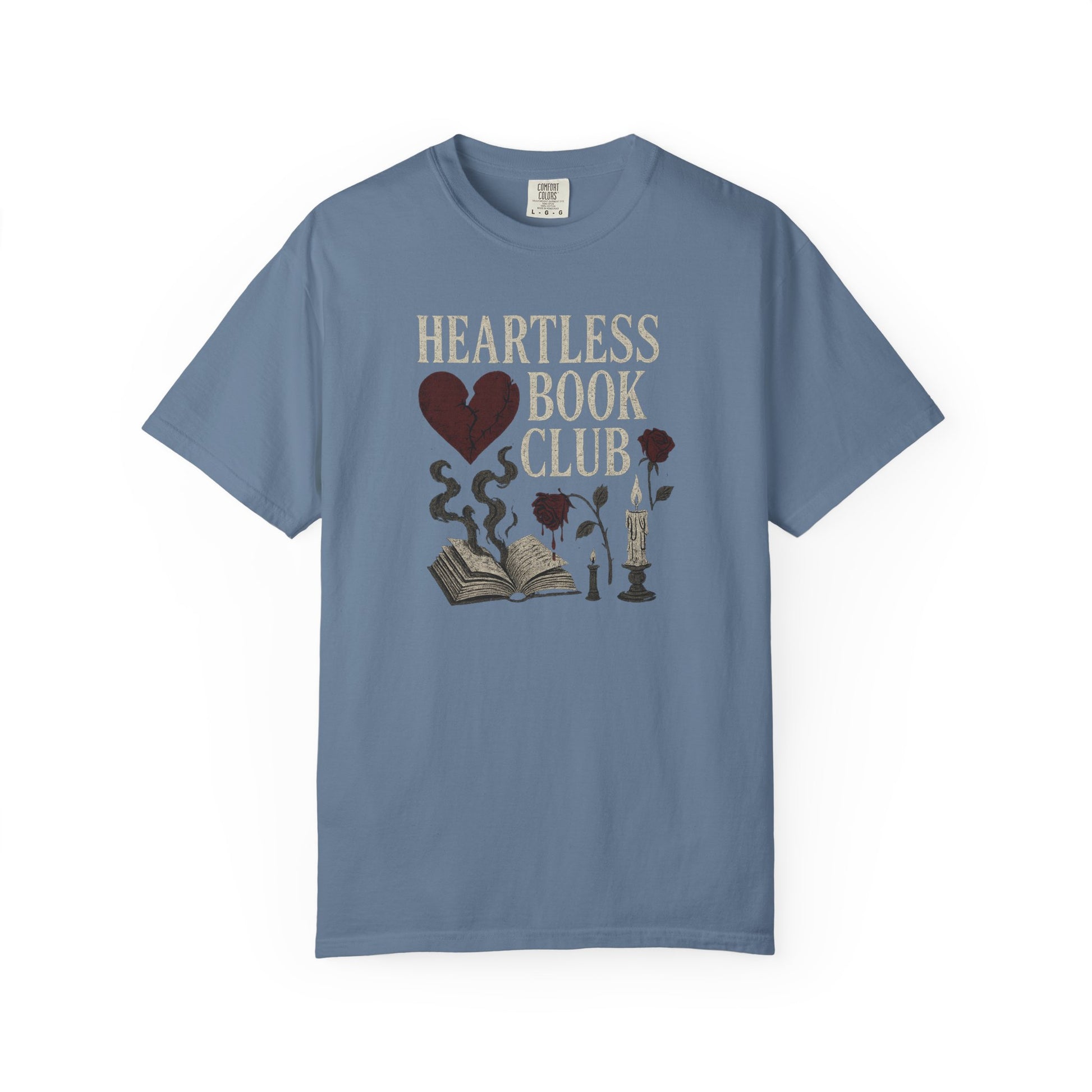 Heartless Book Club Comfort Colors T-Shirt - Thespicyromancebookclub LLC