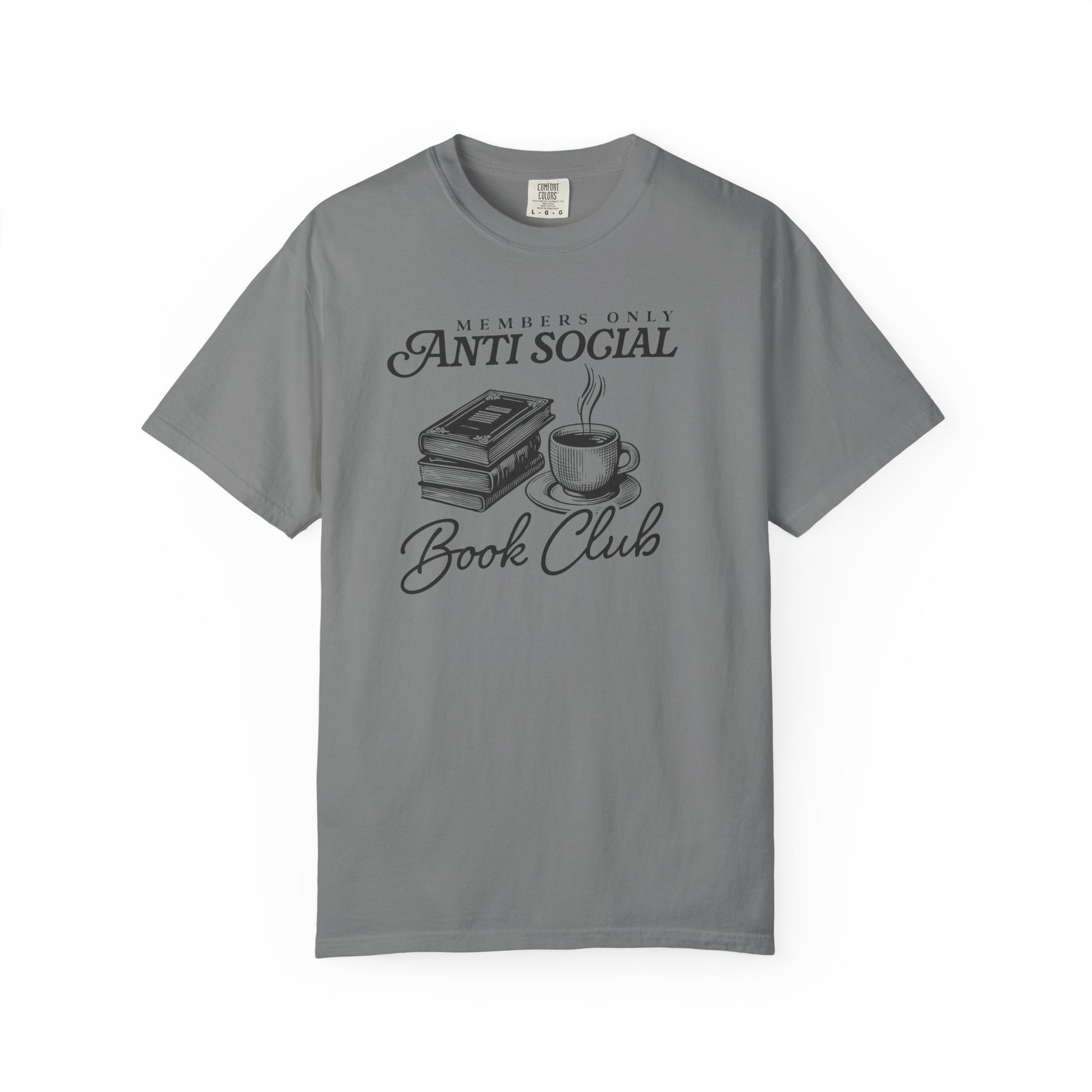 Anti-Social Book Club Comfort Colors T-shirt - Thespicyromancebookclub LLC