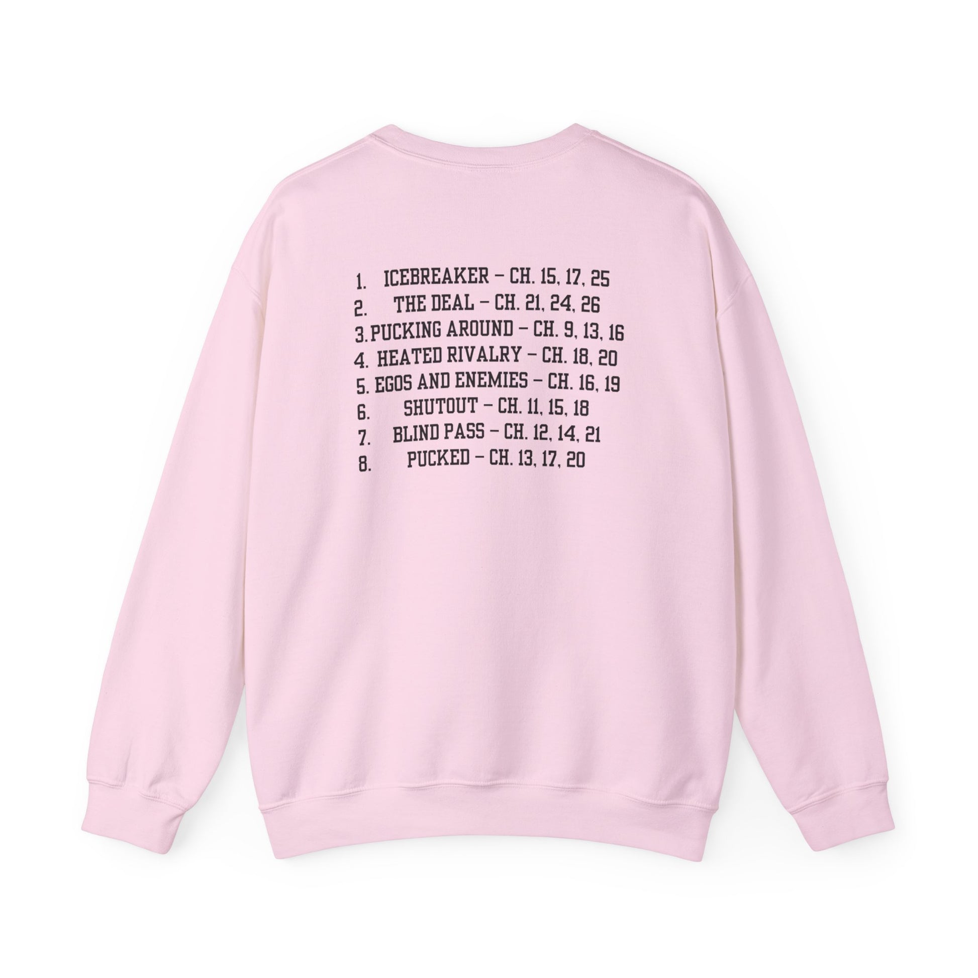 Hockey Romance – Spicy Chapter Sweatshirt - Thespicyromancebookclub LLC