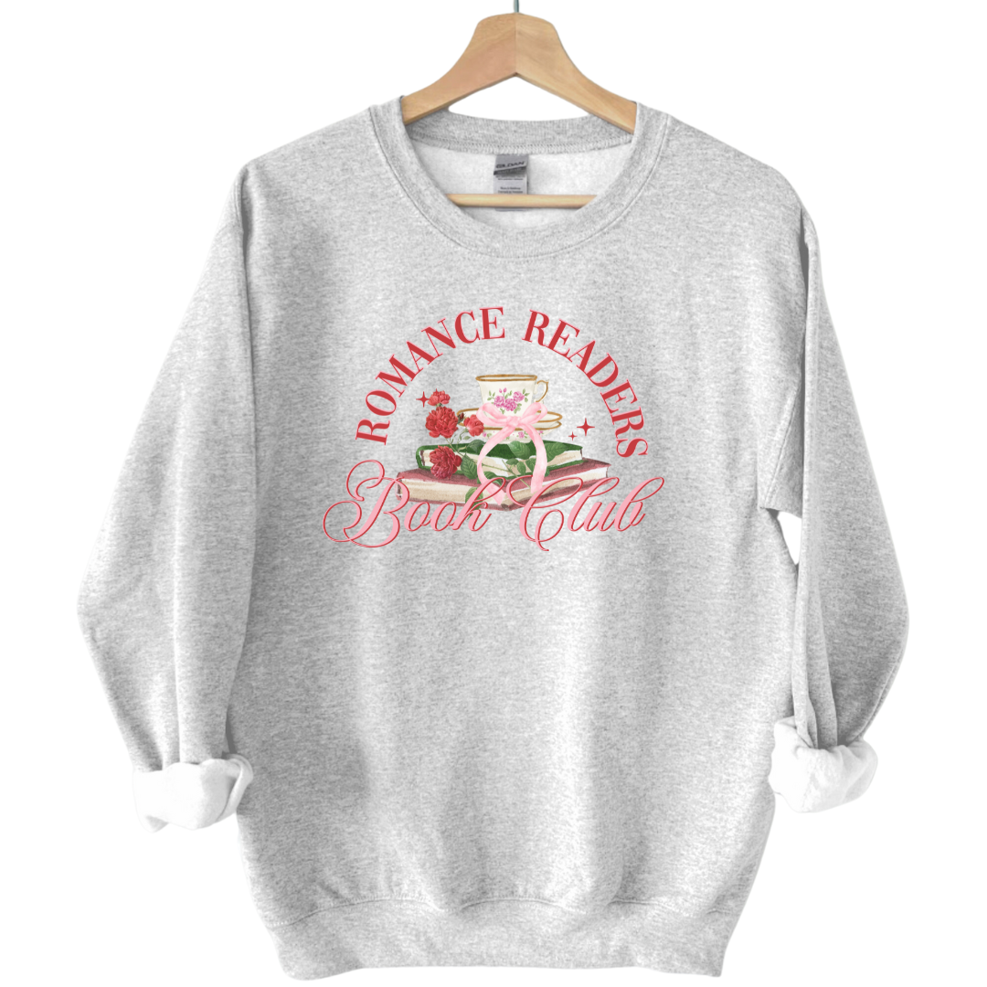 The Romance Reader Book Club Sweatshirt - Thespicyromancebookclub LLC