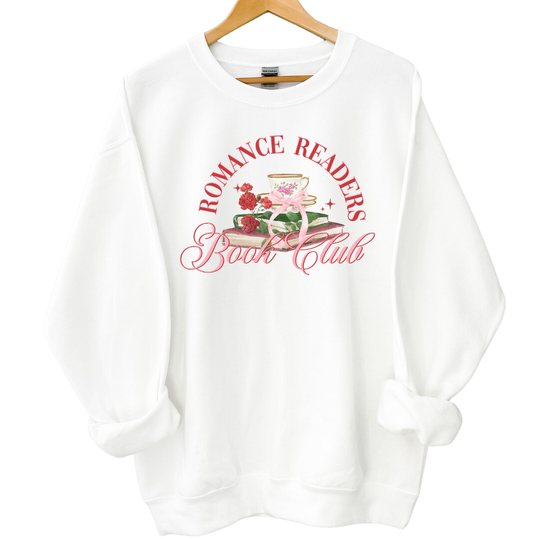 The Romance Reader Book Club Sweatshirt - Thespicyromancebookclub LLC