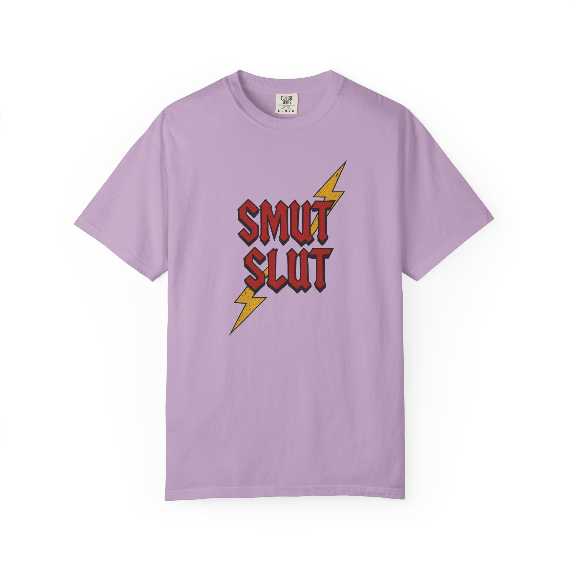 Smut Slut Lightning Comfort colors T-shirt - Thespicyromancebookclub LLC