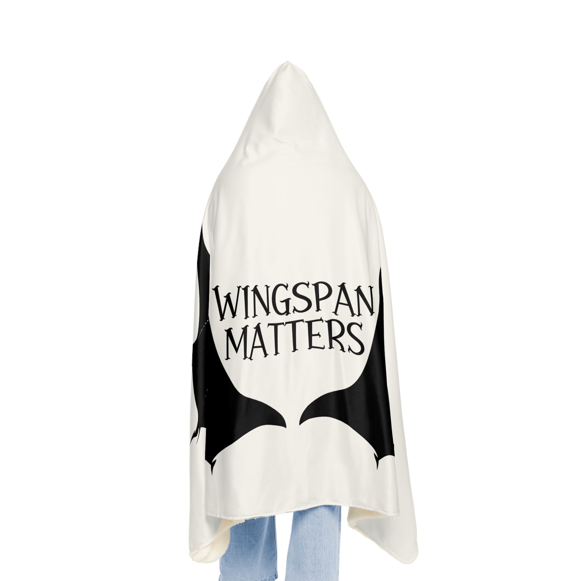 Wingspan Matters™ Hooded Snuggle Cloak - Thespicyromancebookclub LLC