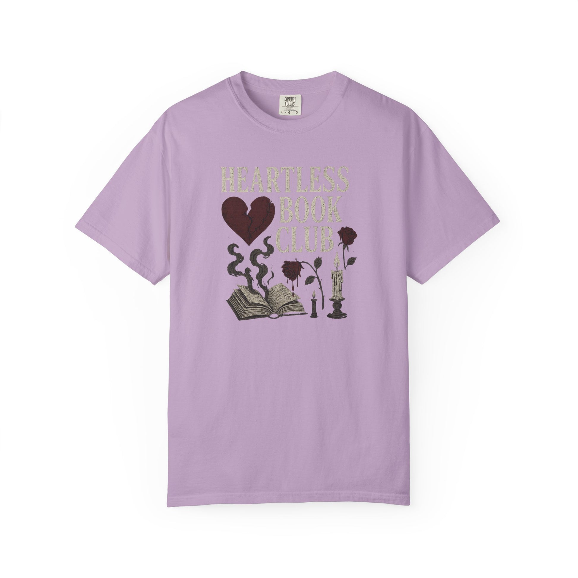 Heartless Book Club Comfort Colors T-Shirt - Thespicyromancebookclub LLC