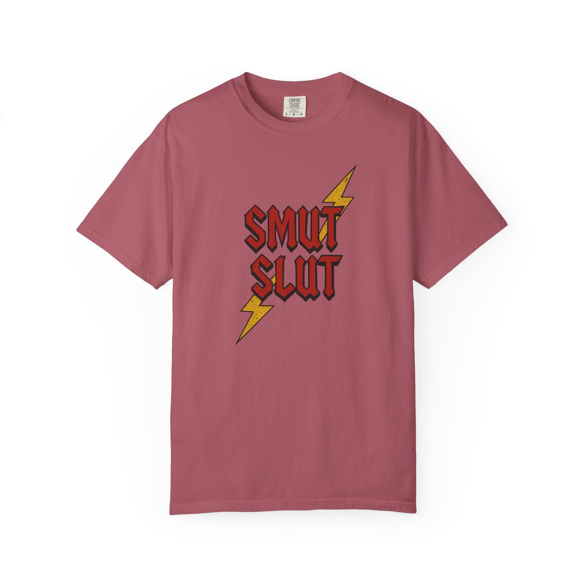 Smut Slut Lightning Comfort colors T-shirt - Thespicyromancebookclub LLC