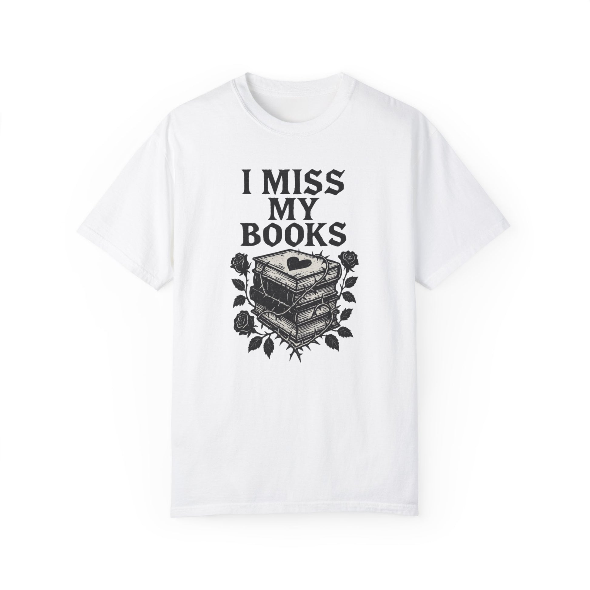 I Miss My Books T-Shirt - Thespicyromancebookclub LLC