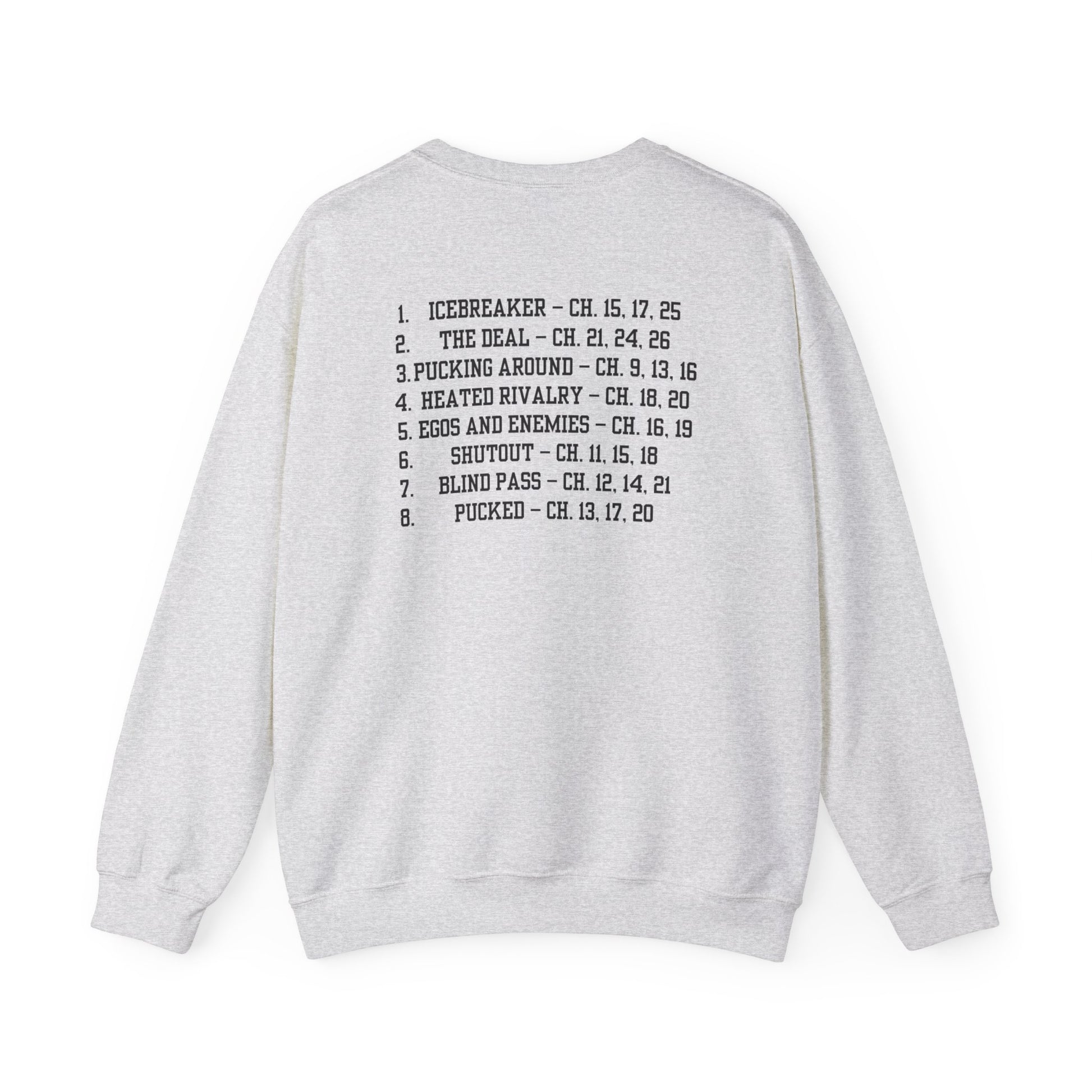 Hockey Romance – Spicy Chapter Sweatshirt - Thespicyromancebookclub LLC