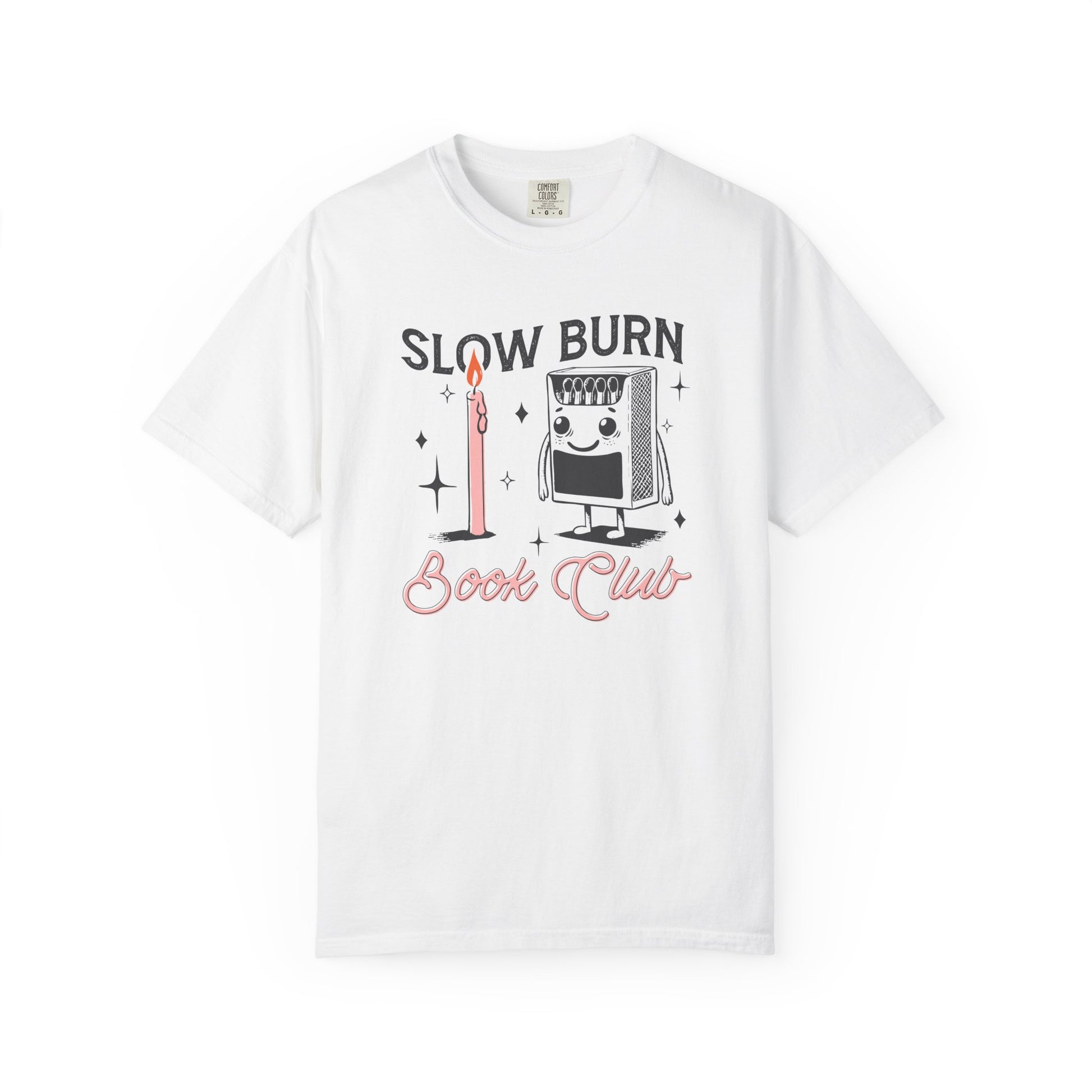 Slow Burn Book Club Comfort Colors T-Shirt - Thespicyromancebookclub LLC