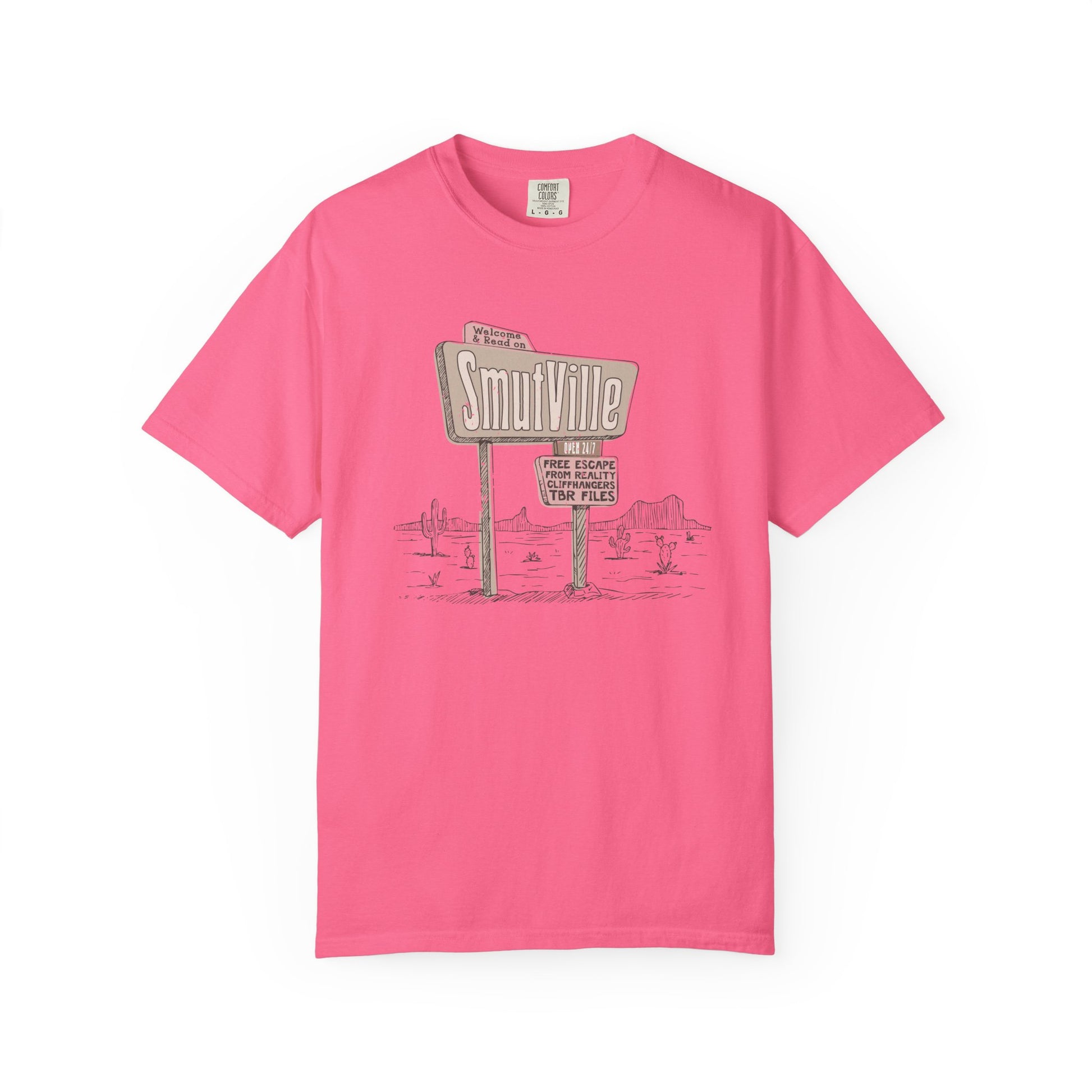 Smutville Comfort Colors T-shirt - Thespicyromancebookclub LLC
