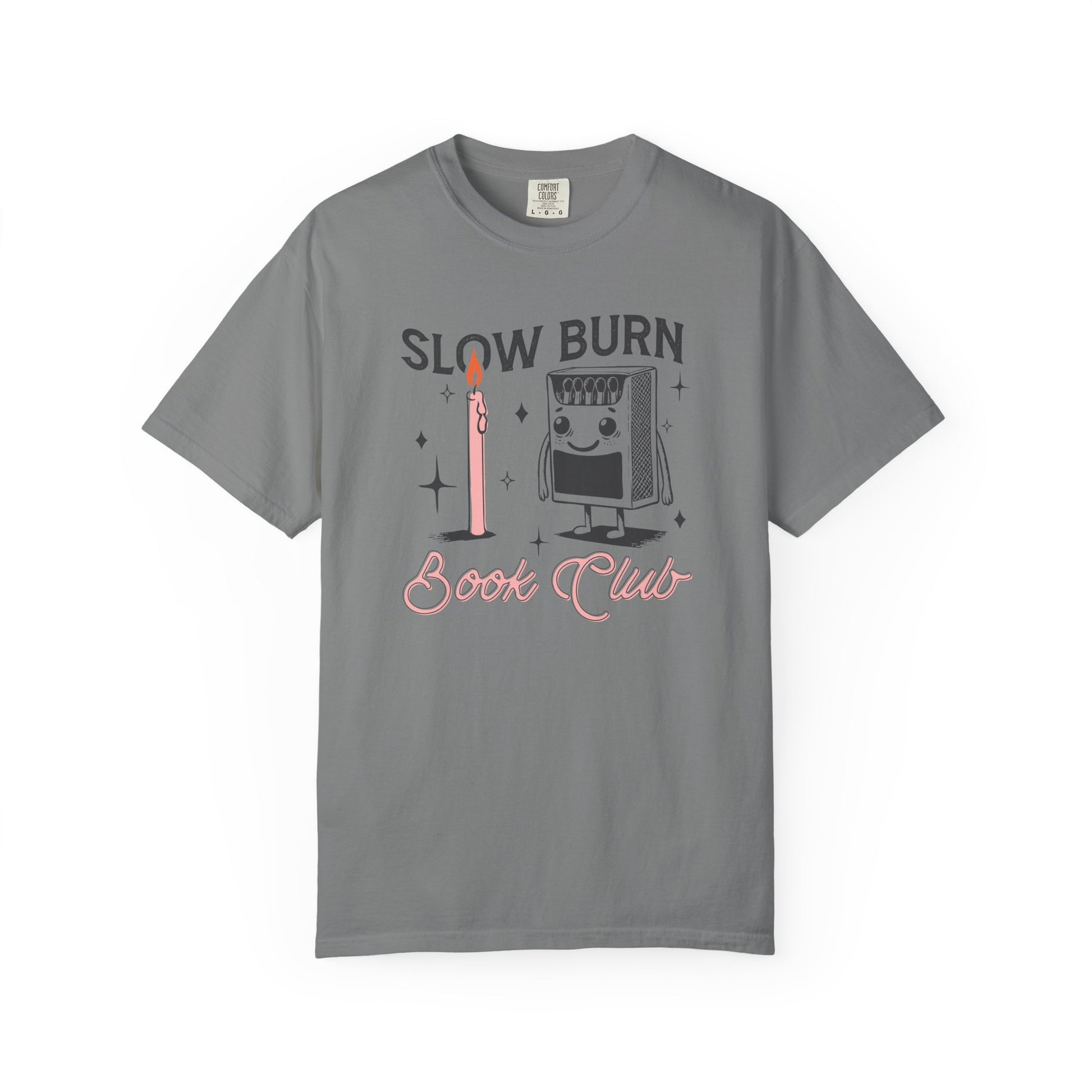 Slow Burn Book Club Comfort Colors T-Shirt - Thespicyromancebookclub LLC