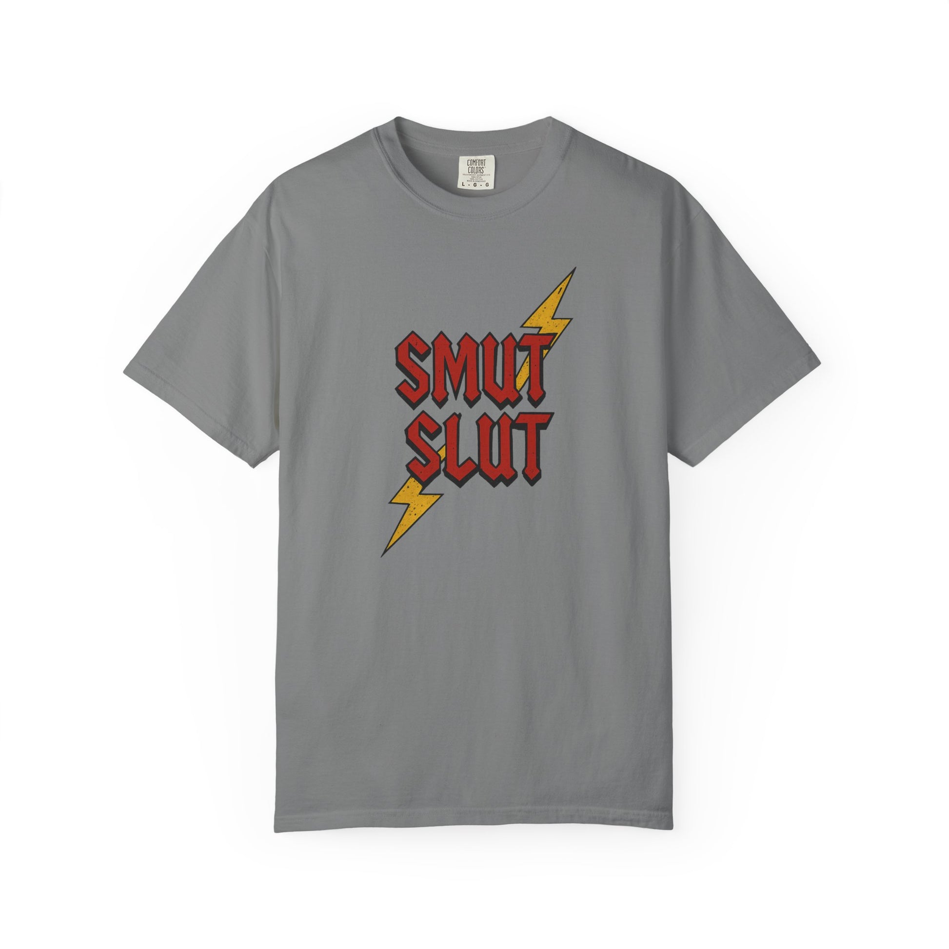 Smut Slut Lightning Comfort colors T-shirt - Thespicyromancebookclub LLC