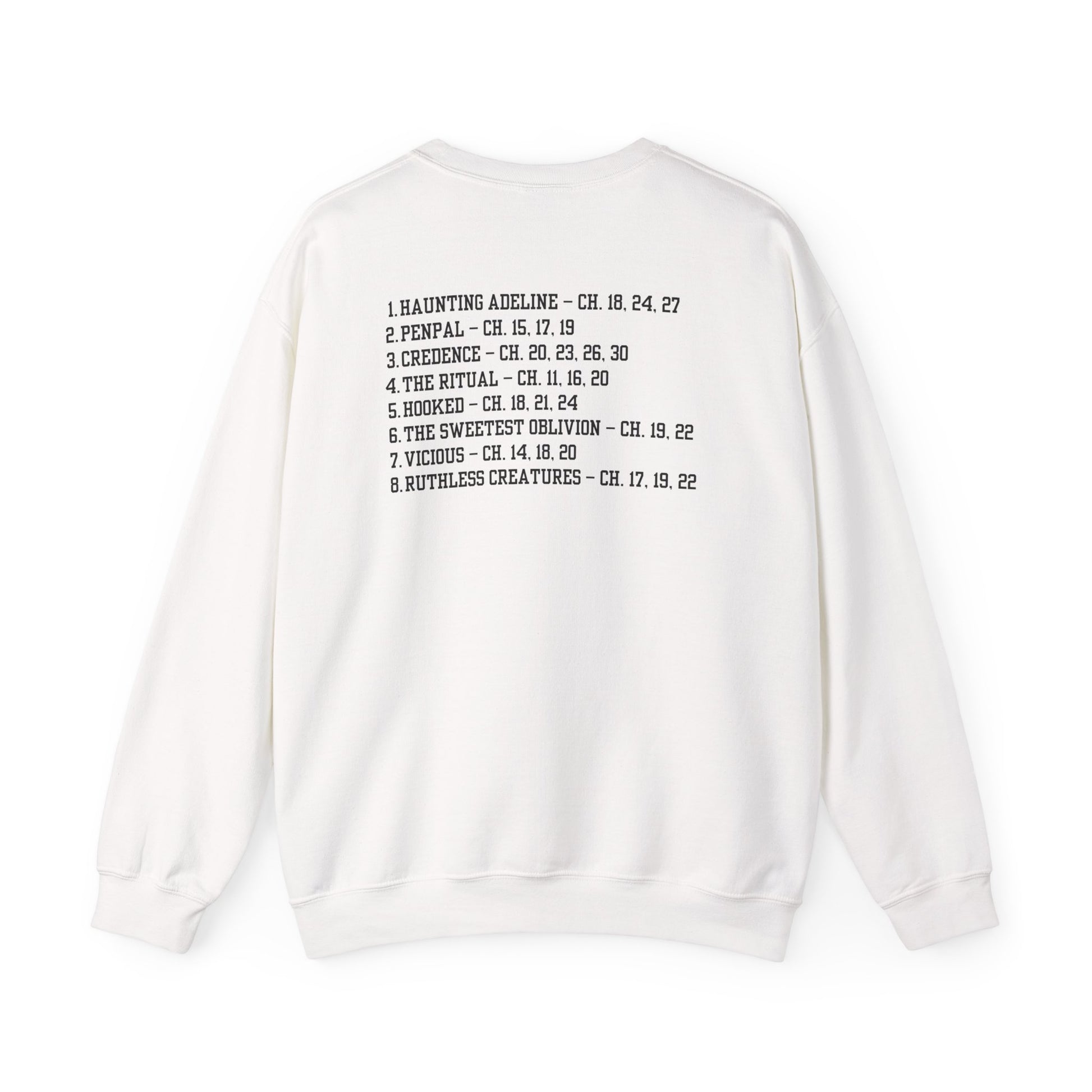 In My Trigger Warnings Era – Dark Romance Spicy Chapters Sweatshirt - Thespicyromancebookclub LLC