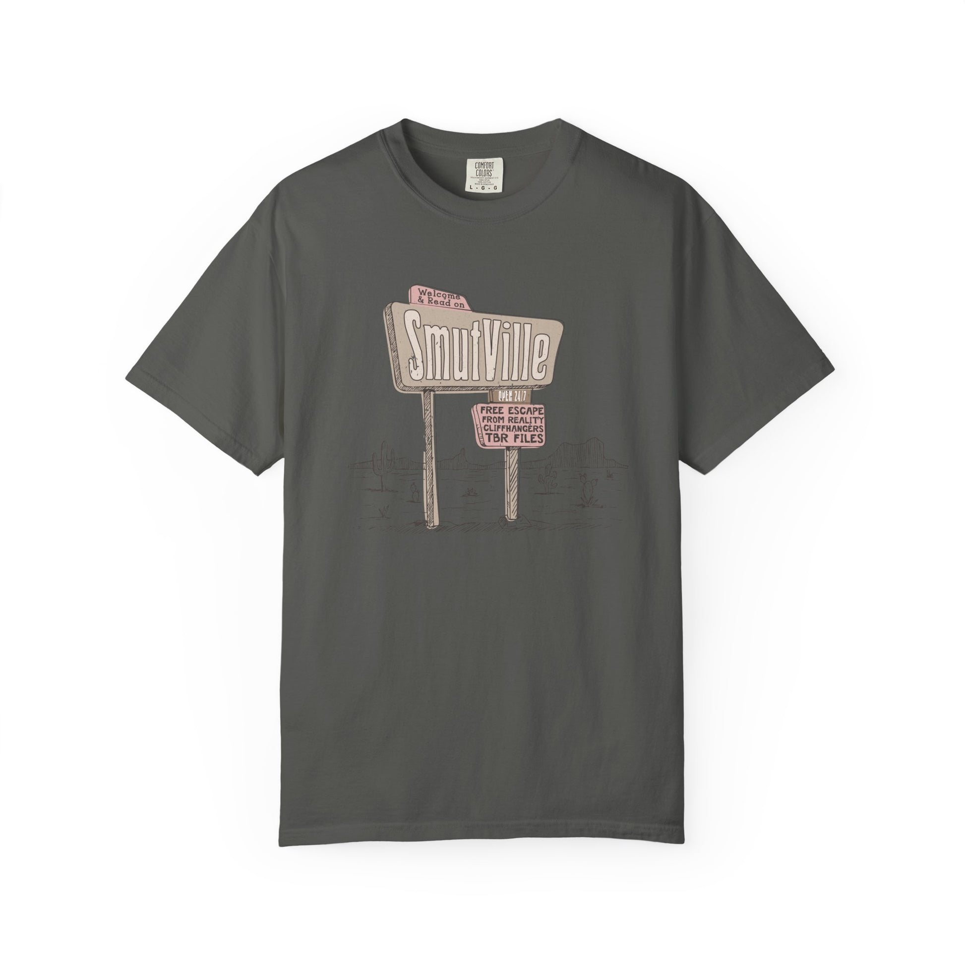 Smutville Comfort Colors T-shirt - Thespicyromancebookclub LLC