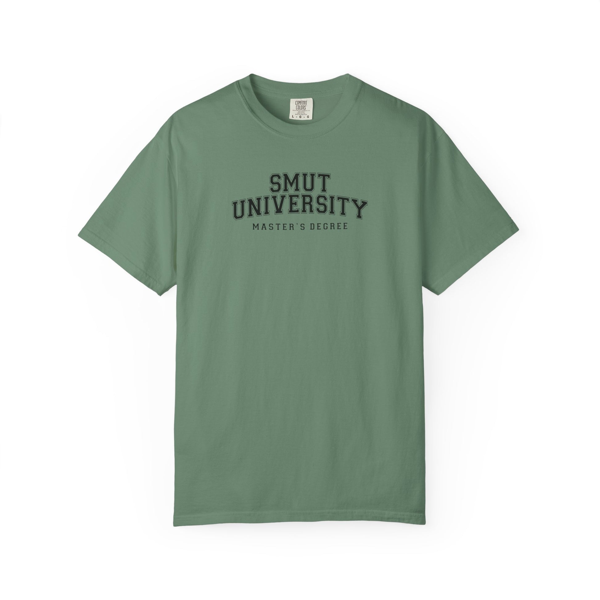 Smut University: Master’s Degree” Comfort Colors t-shirt - Thespicyromancebookclub LLC