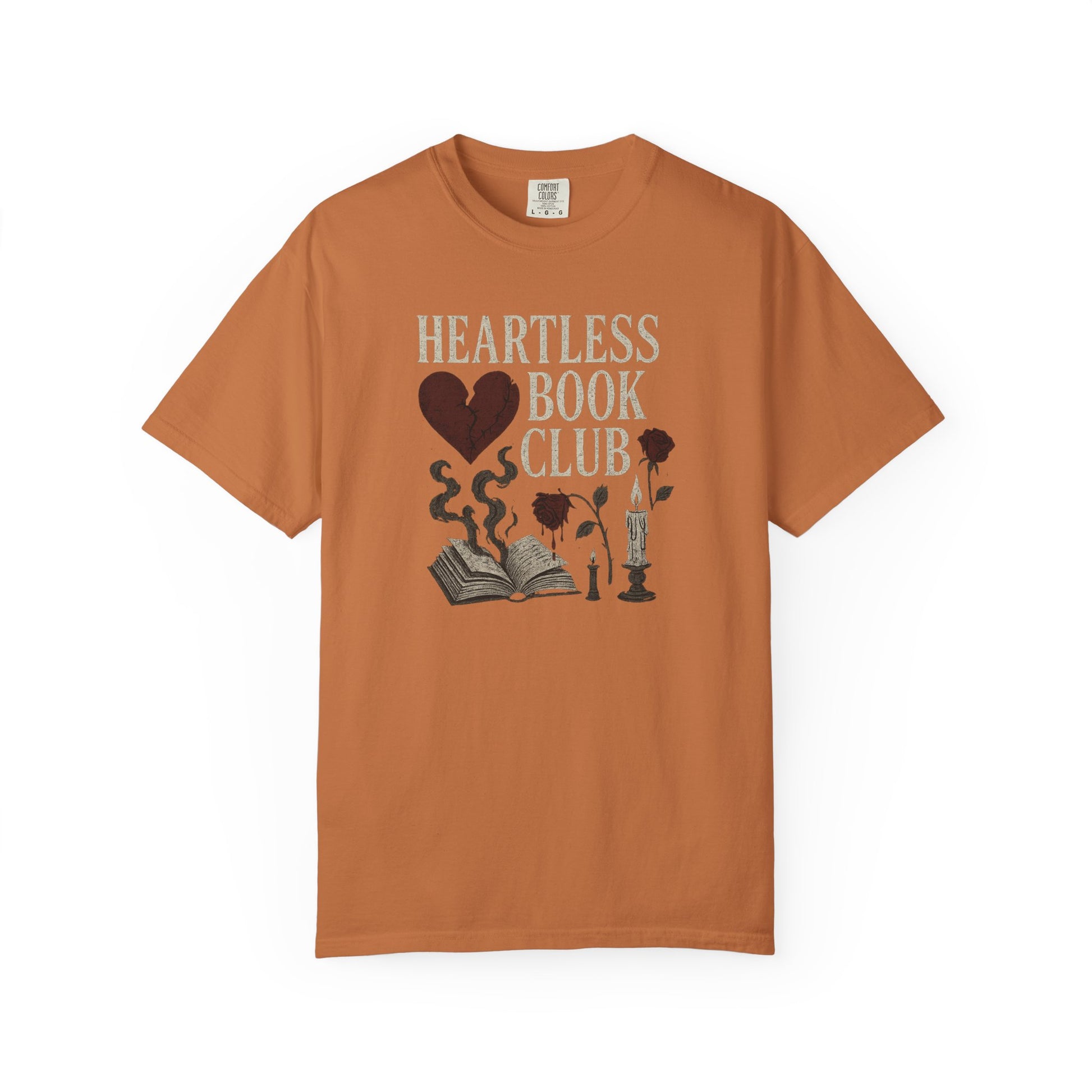 Heartless Book Club Comfort Colors T-Shirt - Thespicyromancebookclub LLC