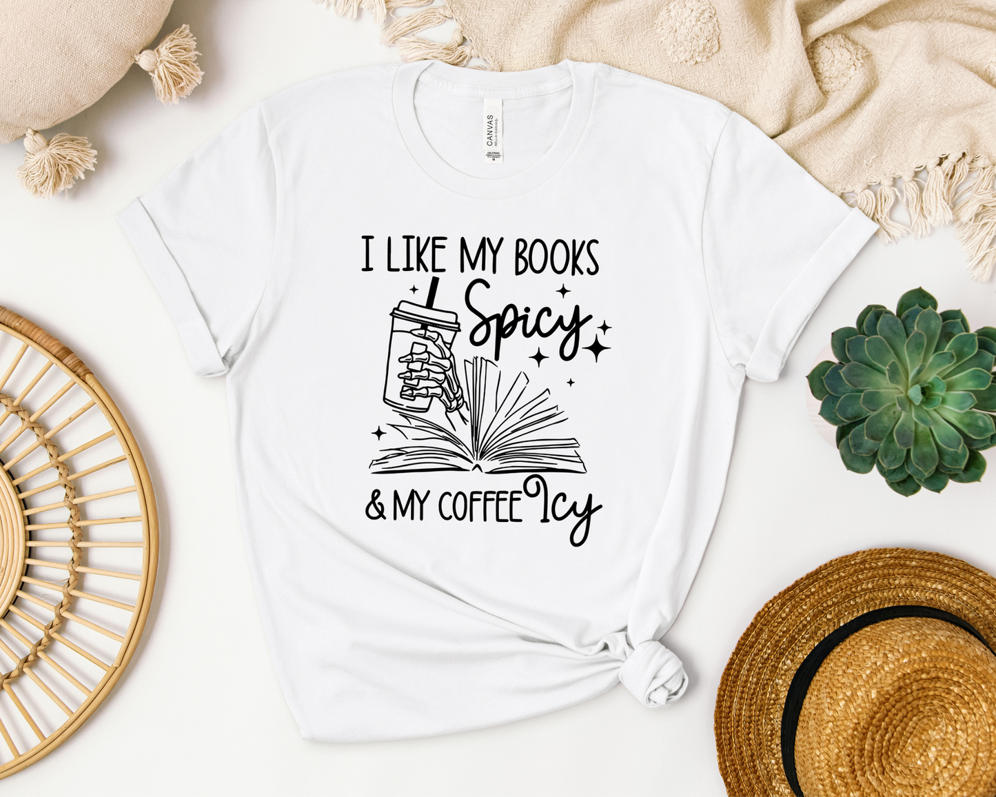 Icy and Spicy T-shirt - Thespicyromancebookclub LLC