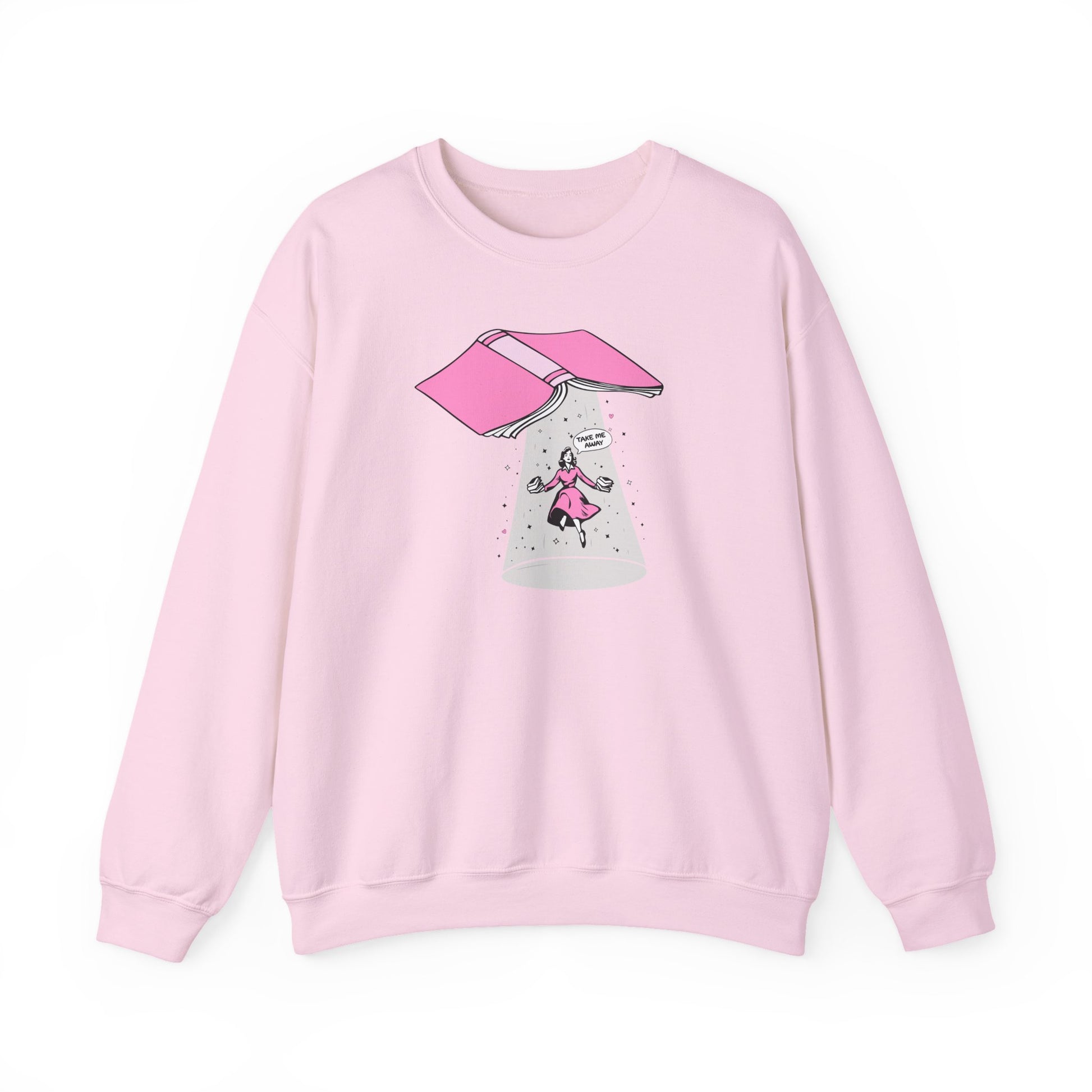Take Me Away Bookish Sweatshirt - Thespicyromancebookclub LLC
