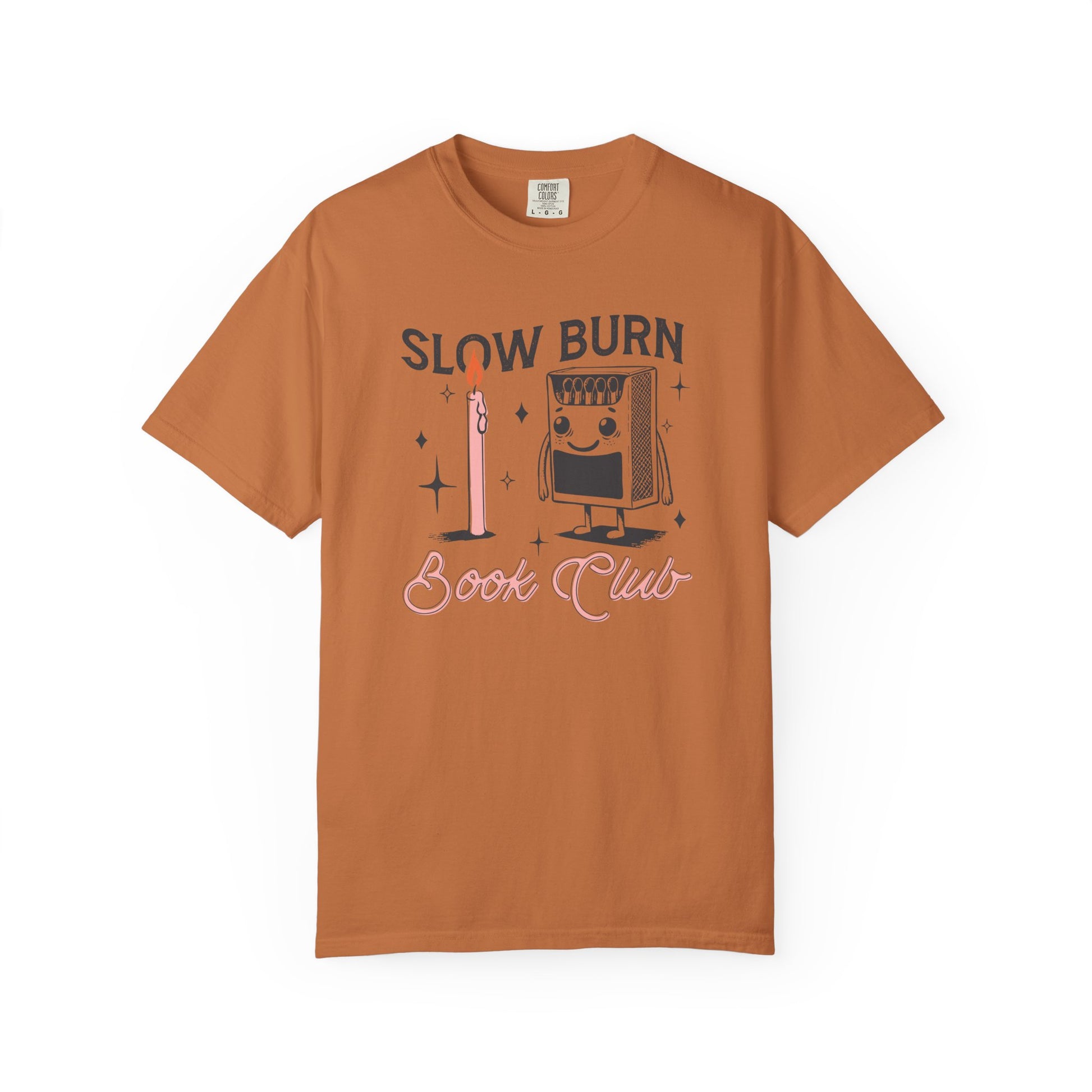 Slow Burn Book Club Comfort Colors T-Shirt - Thespicyromancebookclub LLC