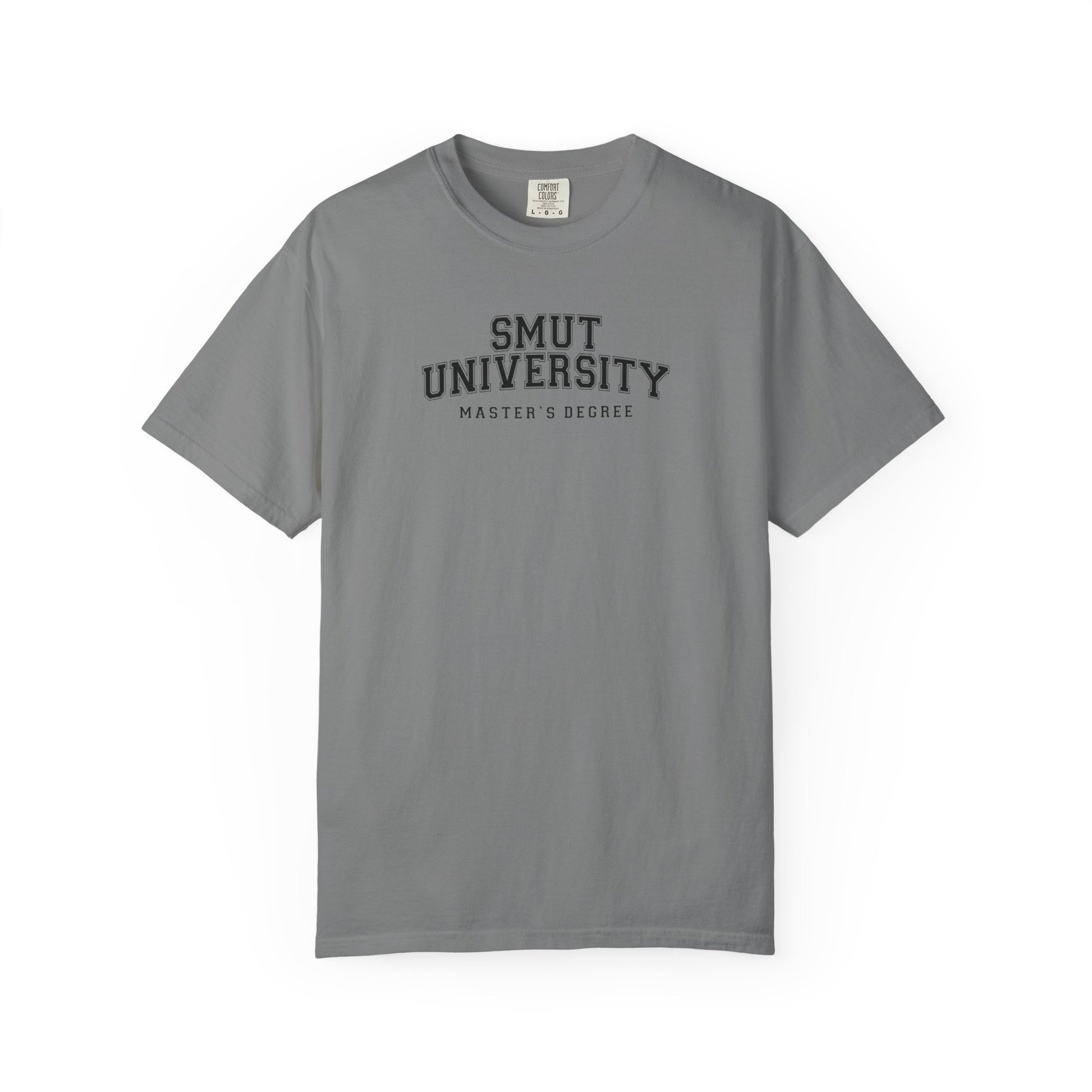 Smut University: Master’s Degree” Comfort Colors t-shirt - Thespicyromancebookclub LLC