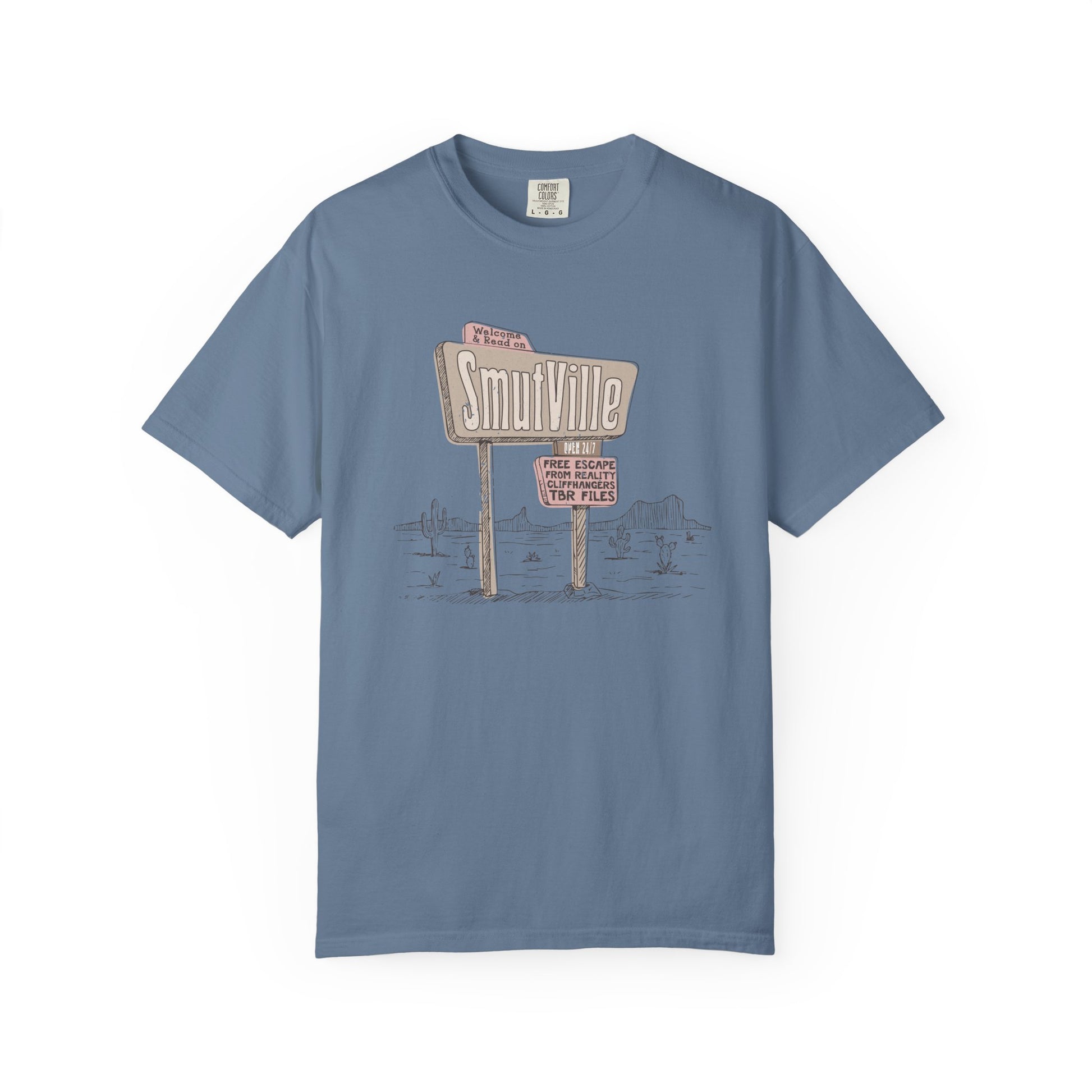 Smutville Comfort Colors T-shirt - Thespicyromancebookclub LLC