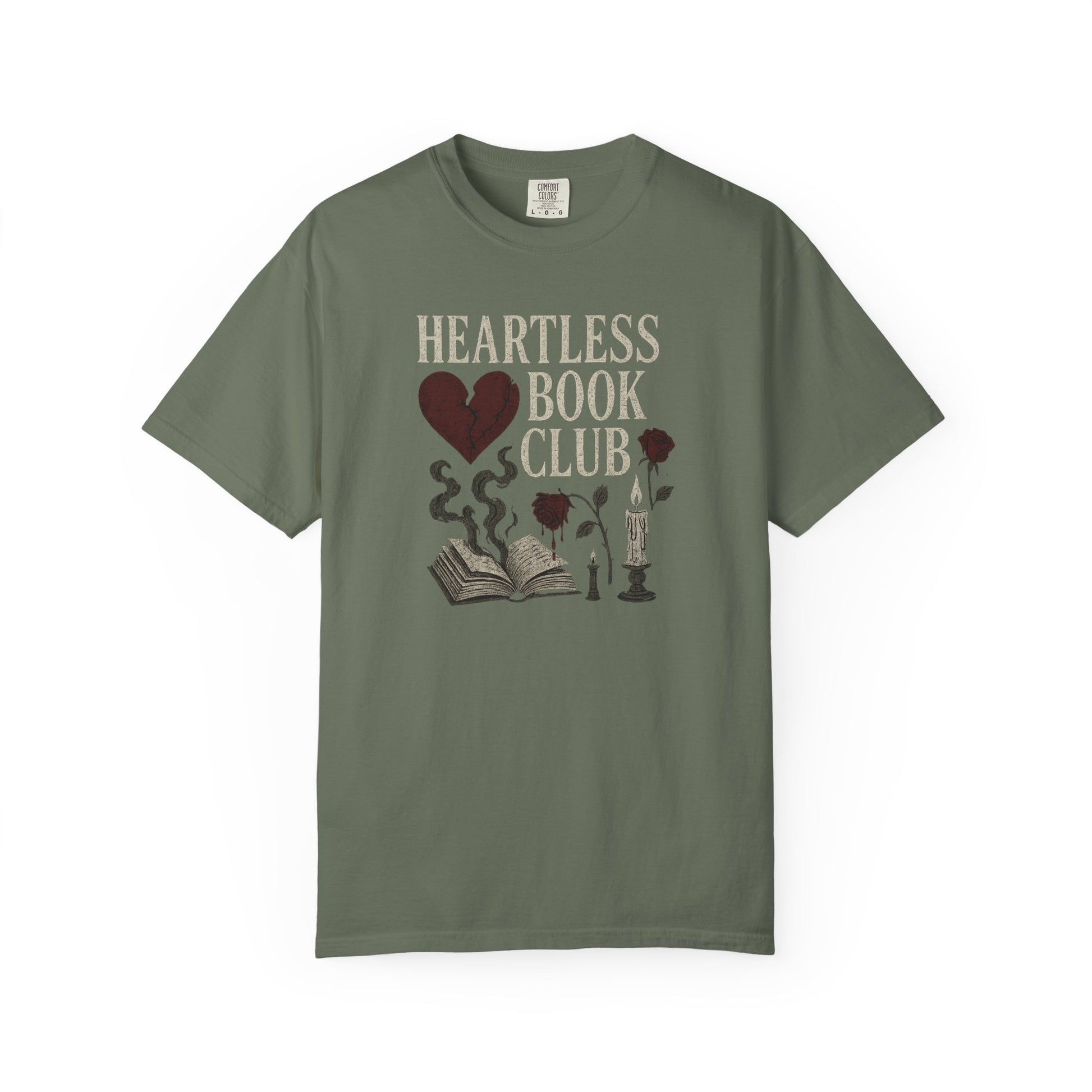 Heartless Book Club Comfort Colors T-Shirt - Thespicyromancebookclub LLC