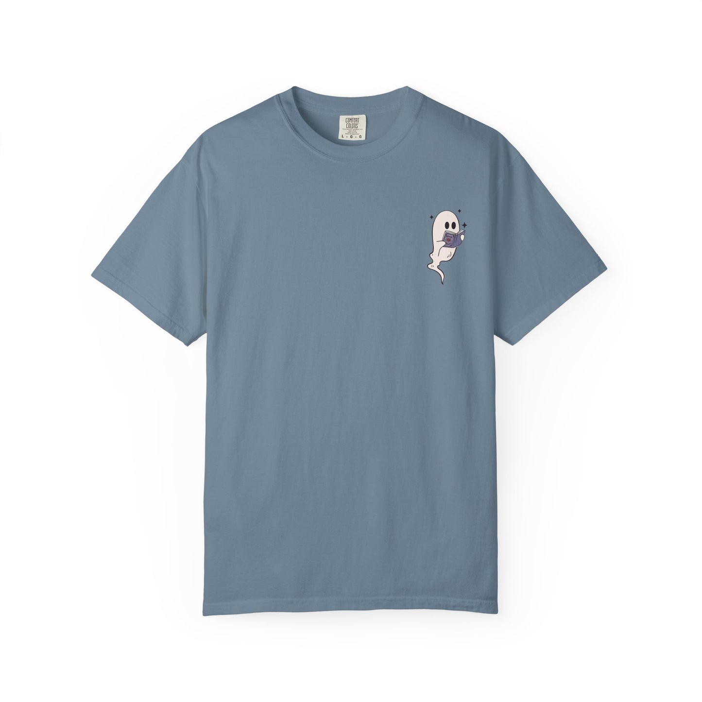 Bookish Ghost Comfort Colors T-shirt - Thespicyromancebookclub LLC
