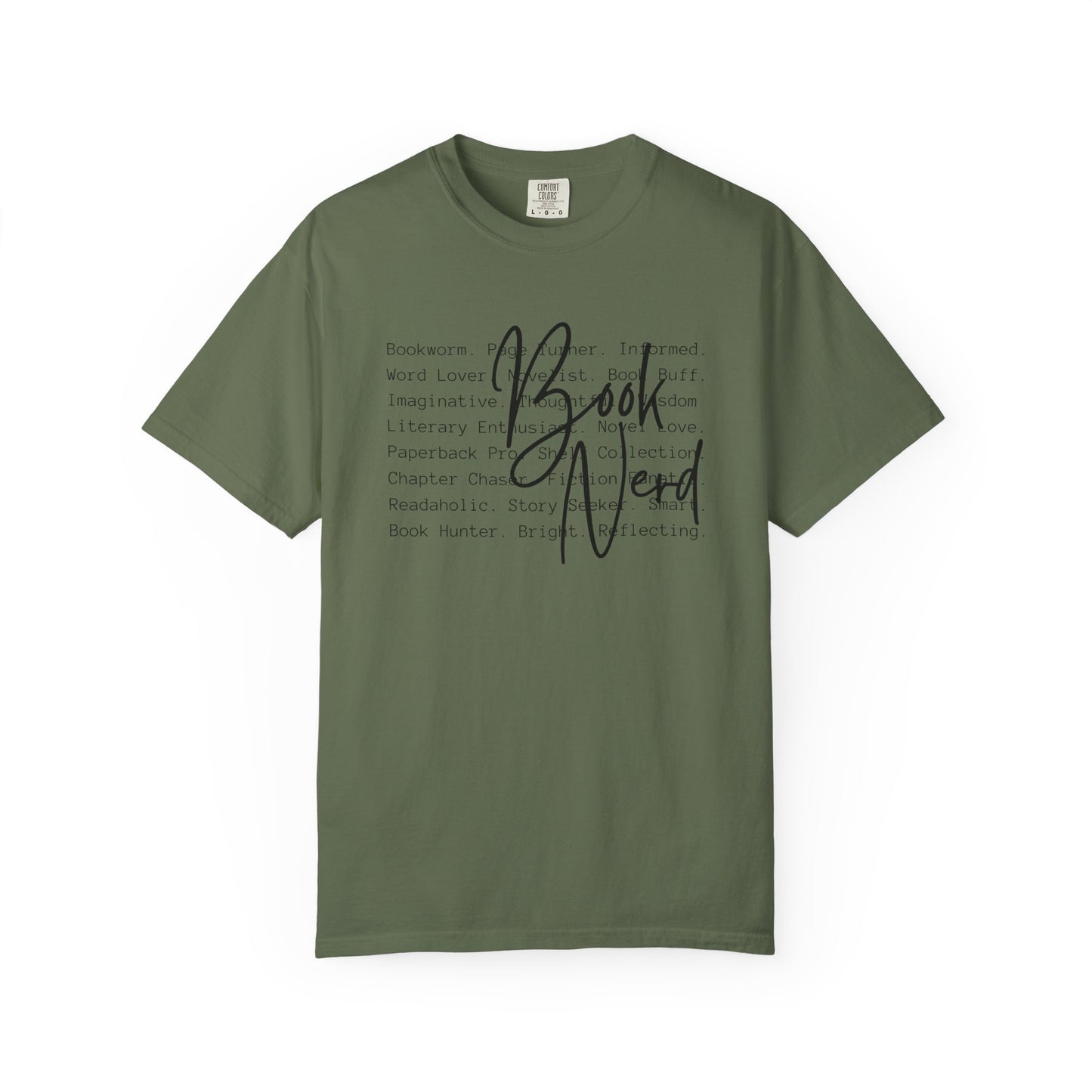 Book Nerd Comfort Colors T-Shirt - Thespicyromancebookclub LLC