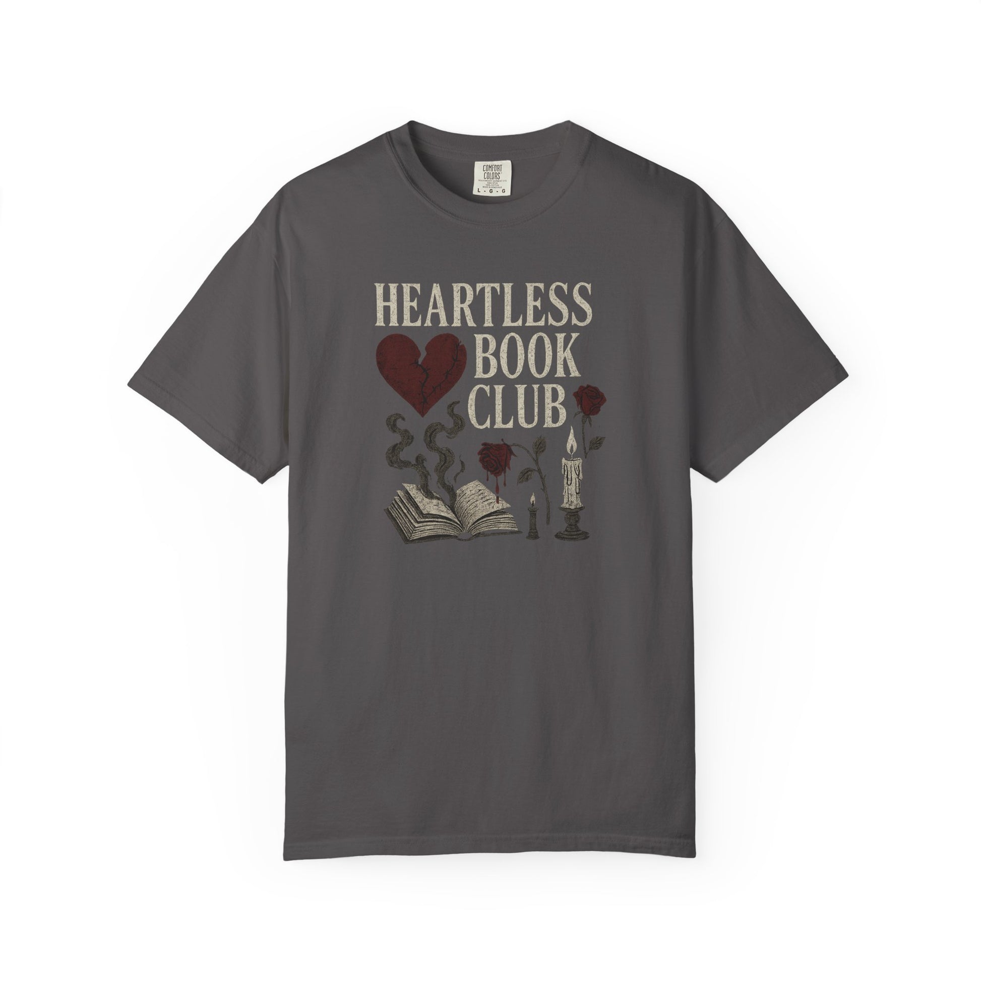 Heartless Book Club Comfort Colors T-Shirt - Thespicyromancebookclub LLC