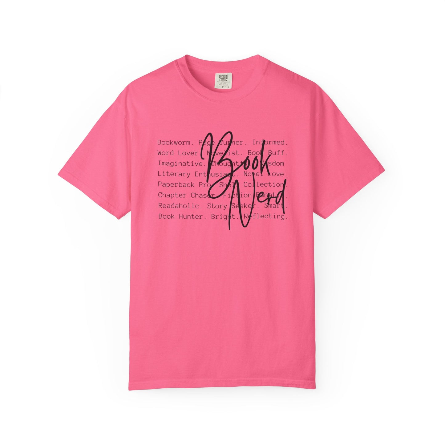 Book Nerd Comfort Colors T-Shirt - Thespicyromancebookclub LLC