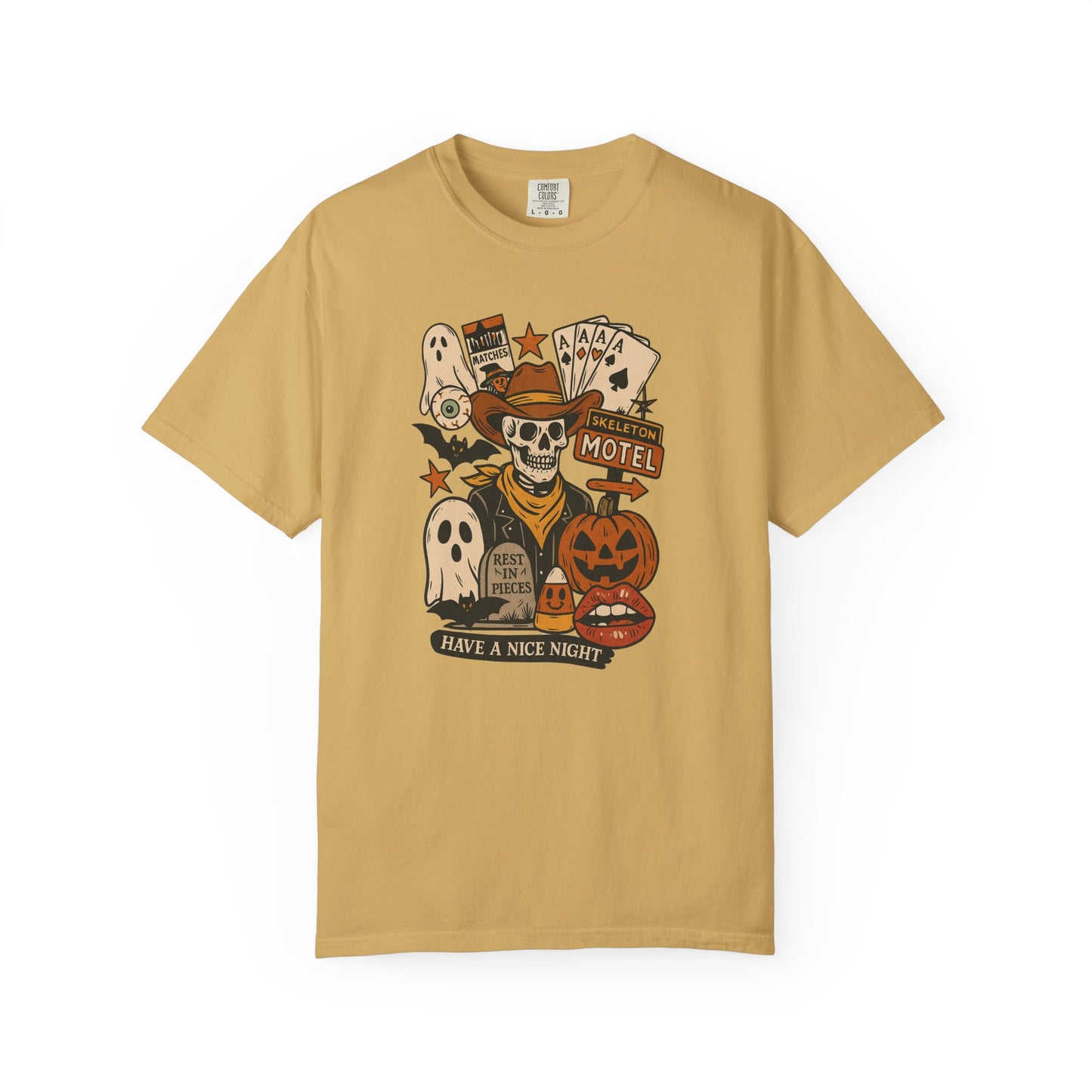 Halloween Motel Comfort Colors T-Shirt - Thespicyromancebookclub LLC