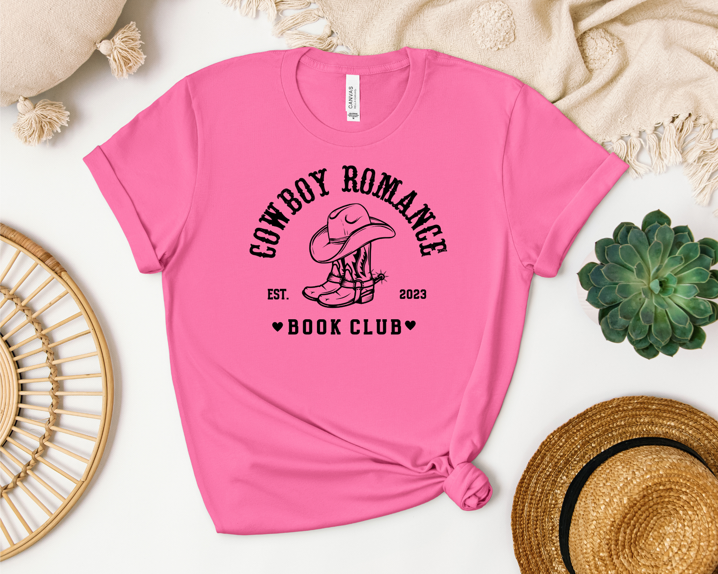 Cowboy Romance T-shirt - Thespicyromancebookclub LLC