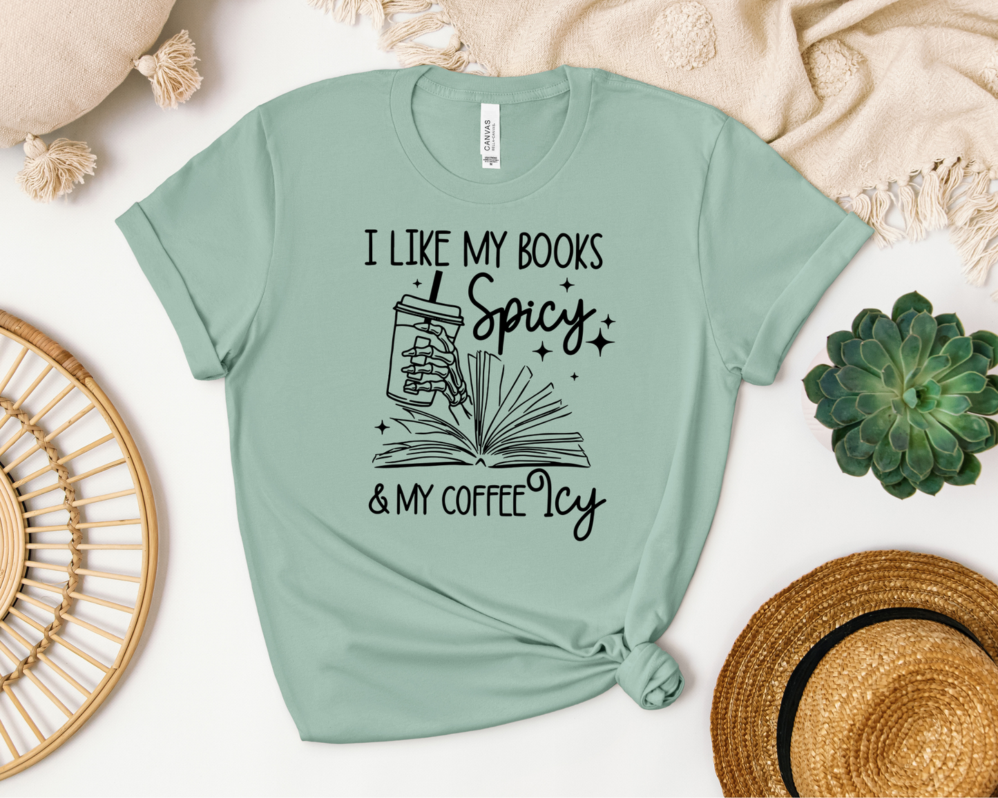 Icy and Spicy T-shirt - Thespicyromancebookclub LLC