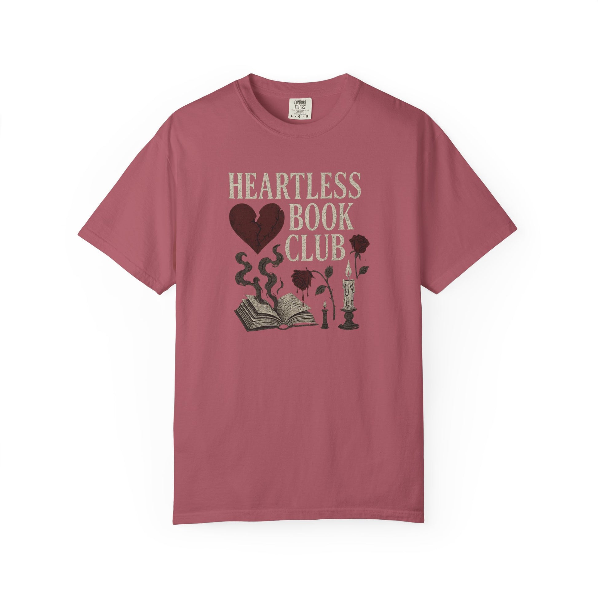 Heartless Book Club Comfort Colors T-Shirt - Thespicyromancebookclub LLC