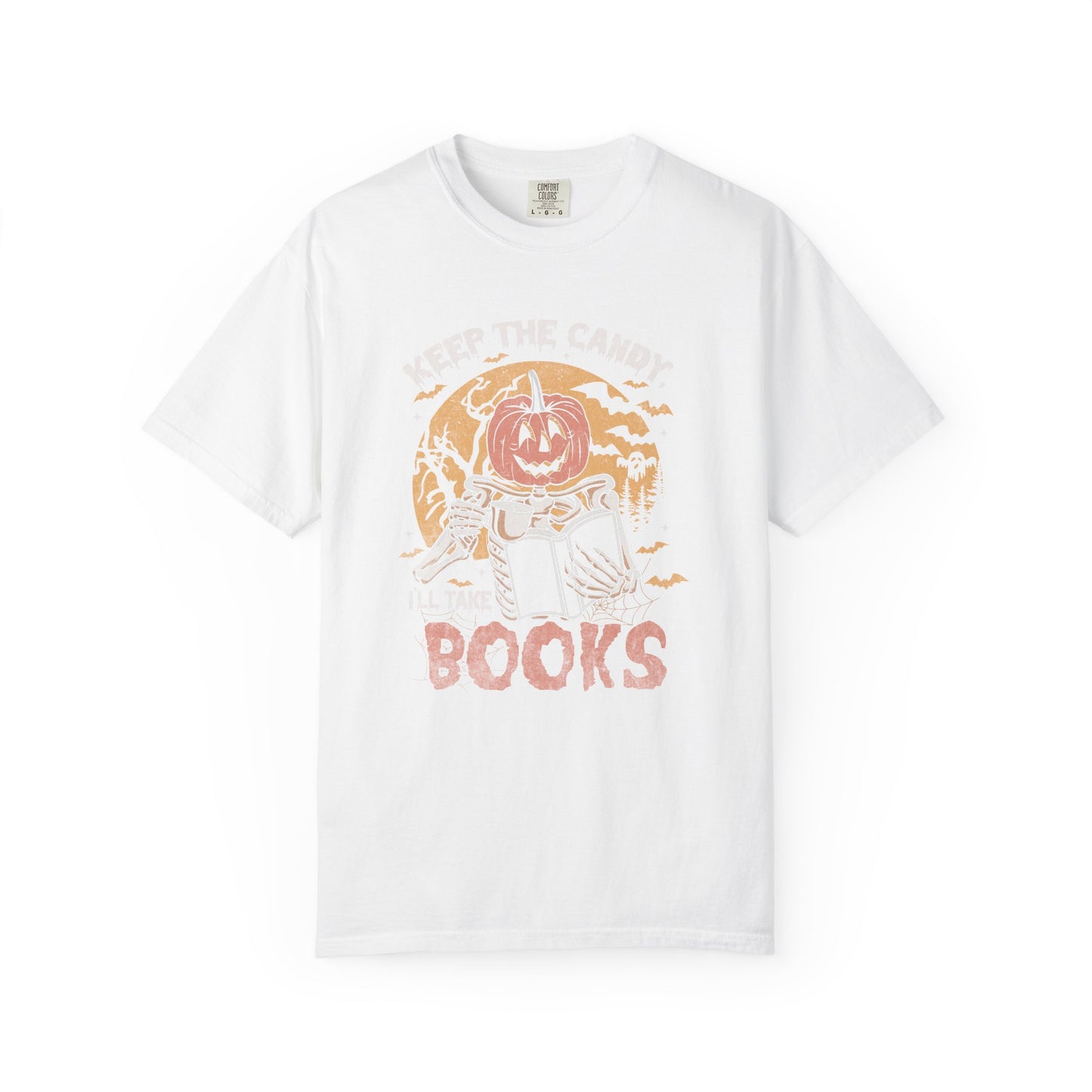 Keep The Candy I'll Take The Books Comfort T-Shirt - Thespicyromancebookclub LLC