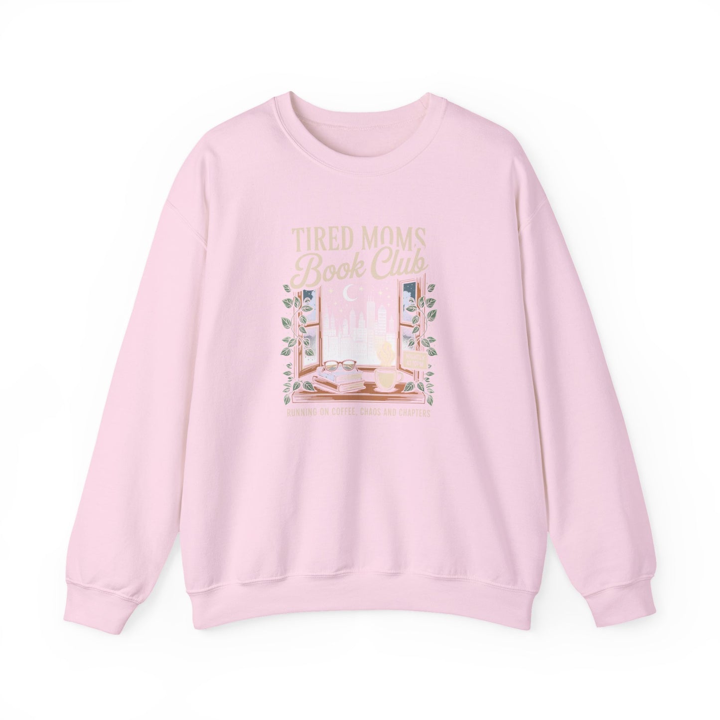 Tired Moms Book Club Crewneck Sweatshirt