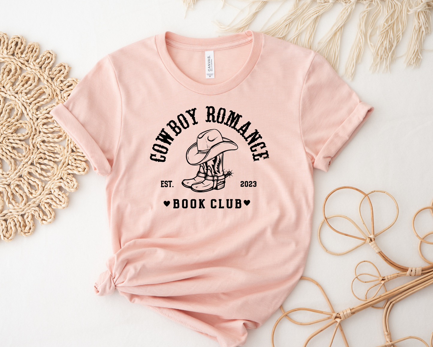Cowboy Romance T-shirt - Thespicyromancebookclub LLC