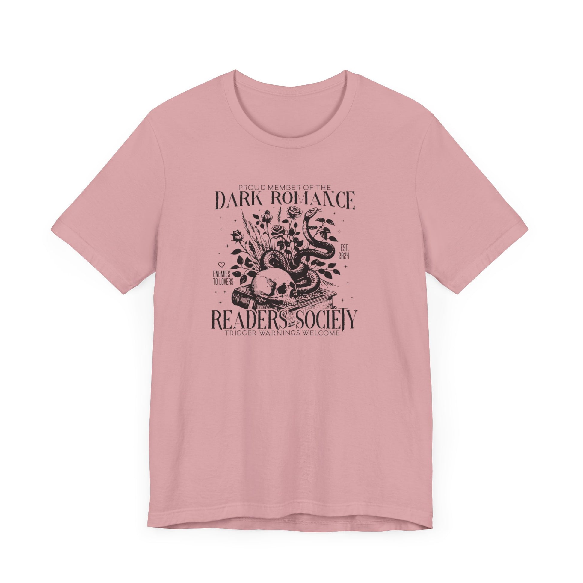 The Dark Romance Readers Society” Bella + Canvas T-shirt - Thespicyromancebookclub LLC
