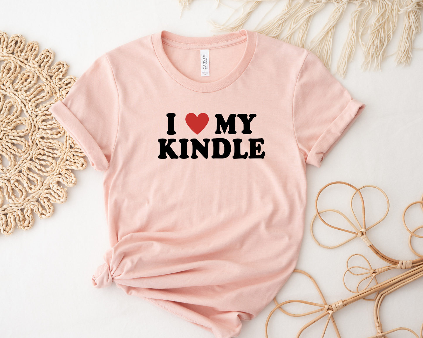 I Heart My Kindle T-Shirt - Thespicyromancebookclub LLC