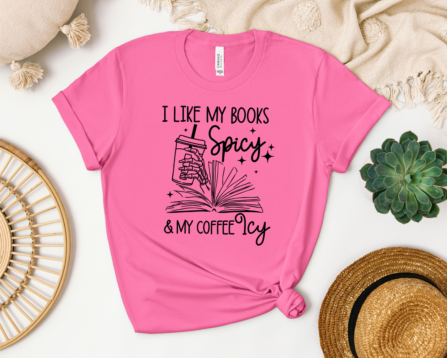 Icy and Spicy T-shirt - Thespicyromancebookclub LLC