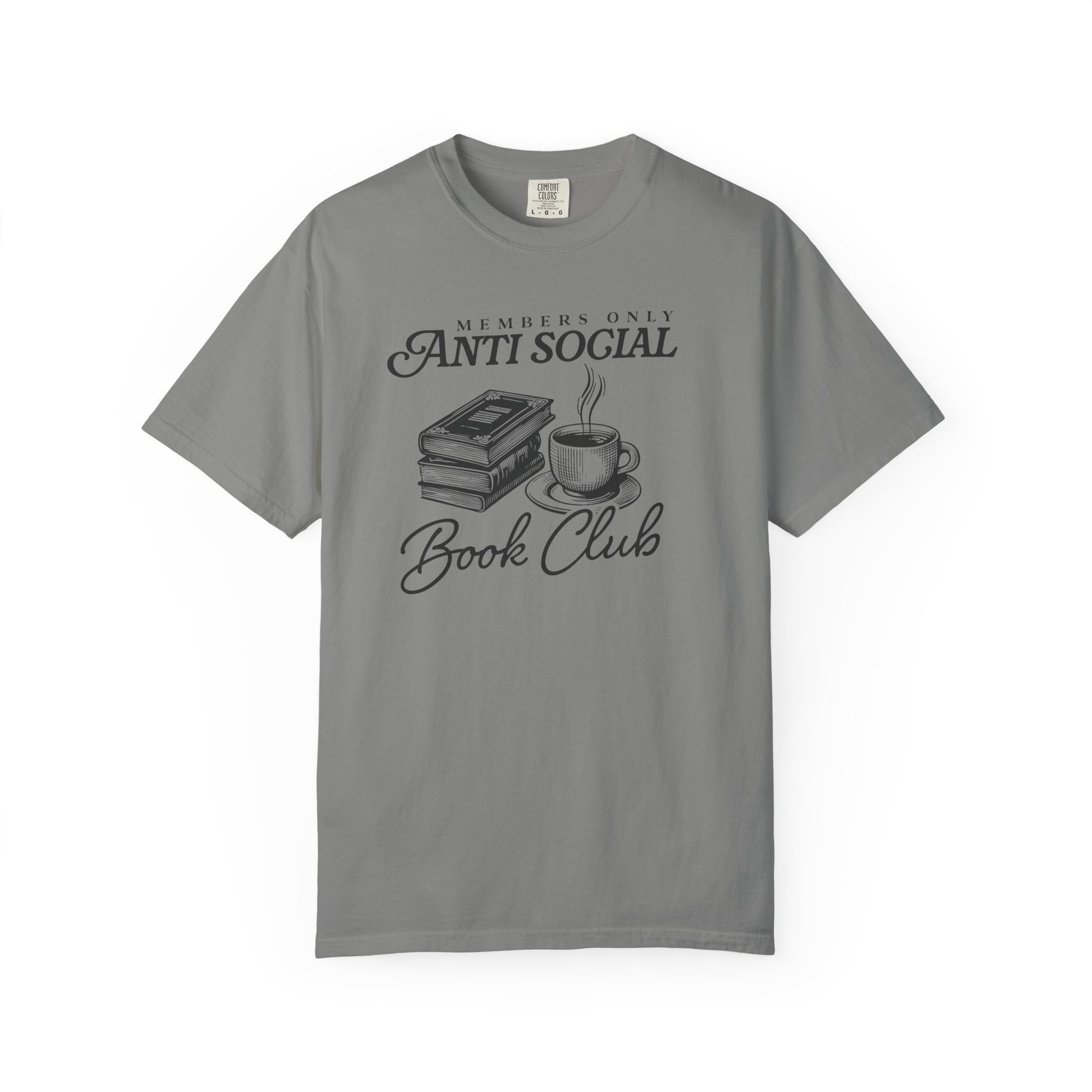 Anti-Social Book Club Comfort Colors T-shirt - Thespicyromancebookclub LLC