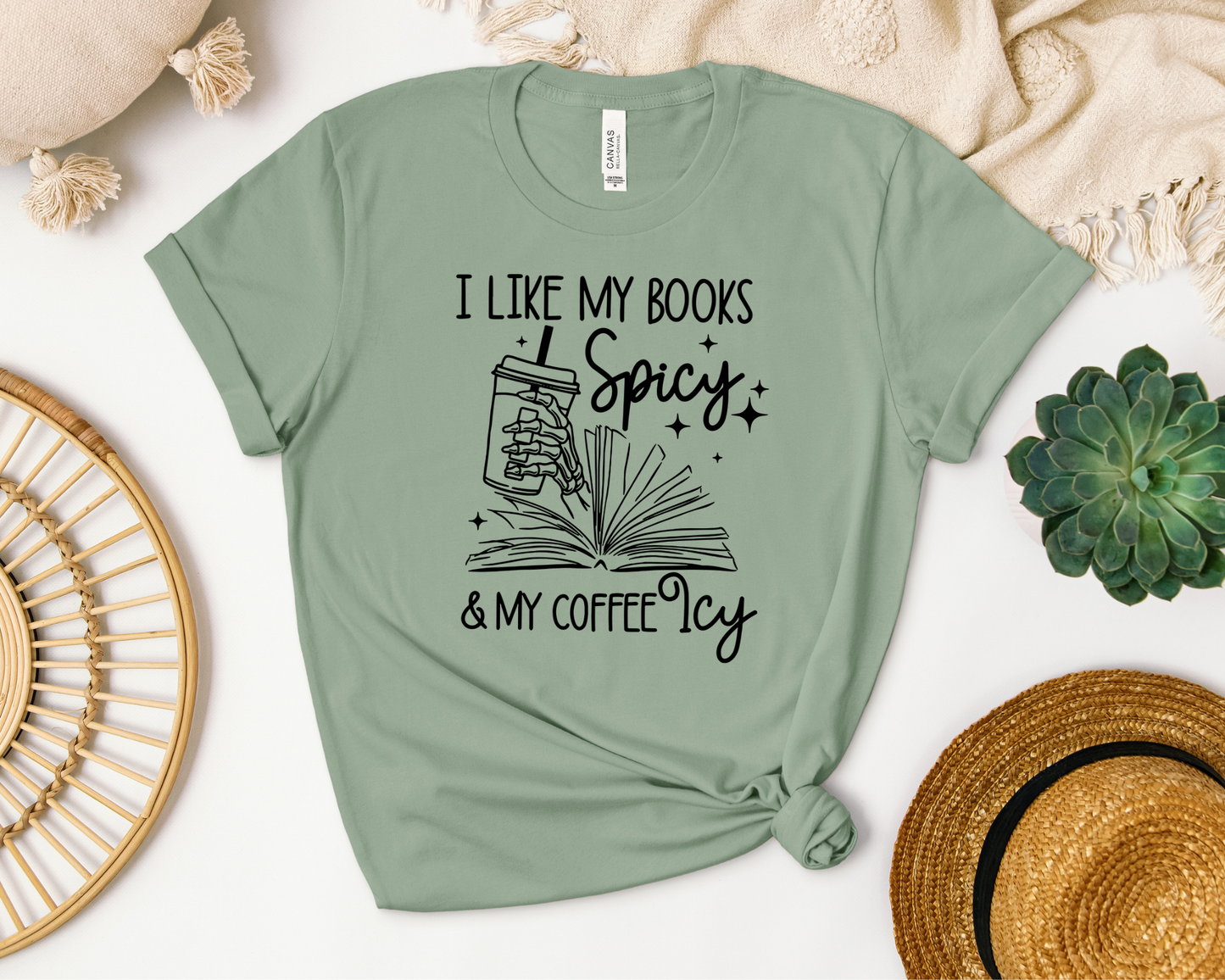 Icy and Spicy T-shirt - Thespicyromancebookclub LLC