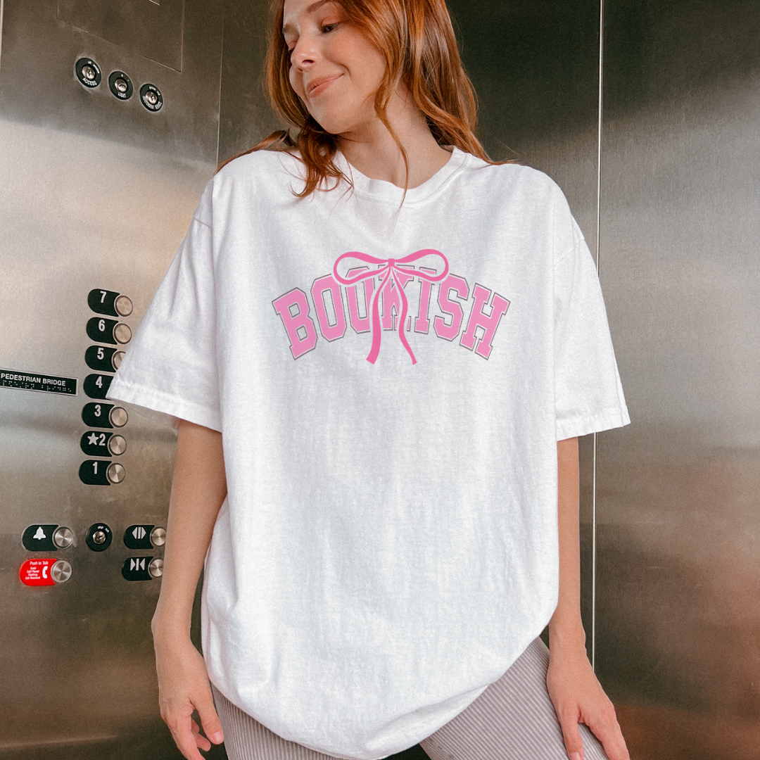 Bookish Bow Comfort Colors T-shirt - Thespicyromancebookclub LLC