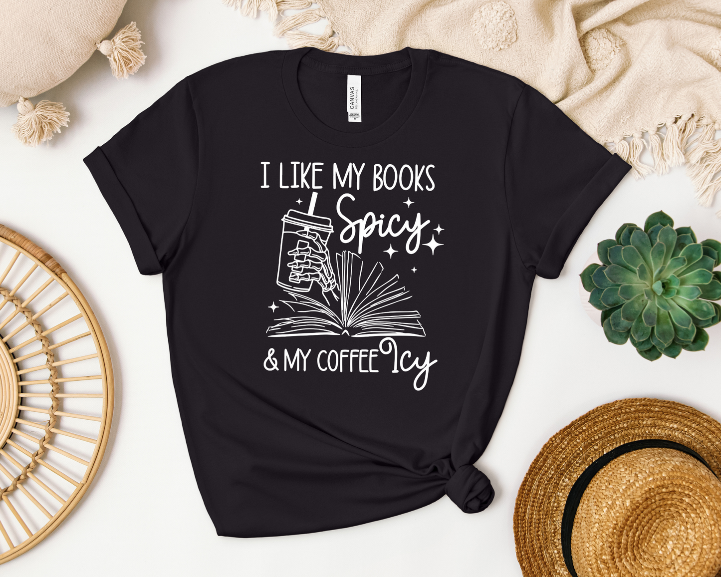 Icy and Spicy T-shirt - Thespicyromancebookclub LLC