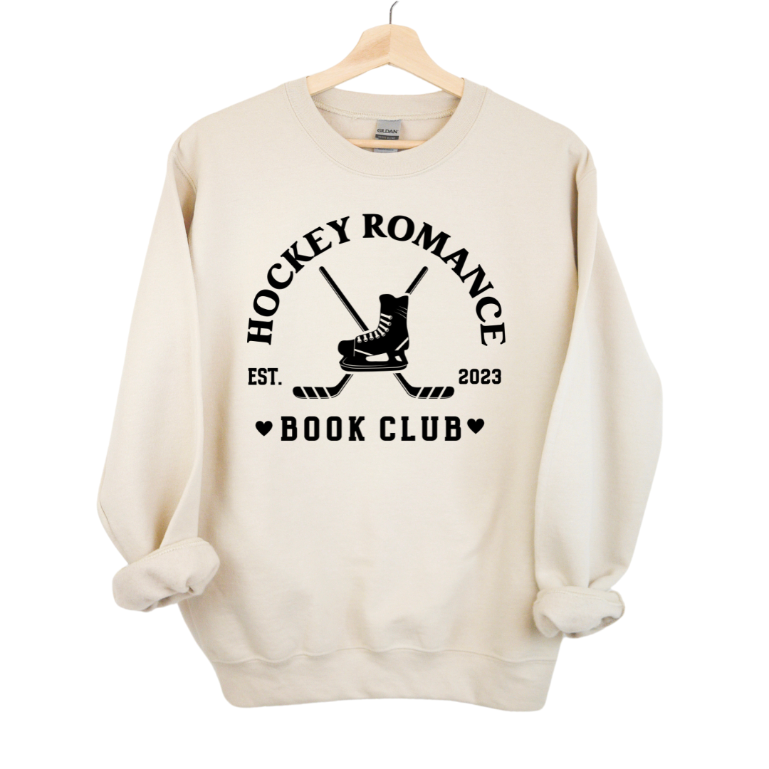 The Hockey Romance Club Sweatshirt - Thespicyromancebookclub LLC