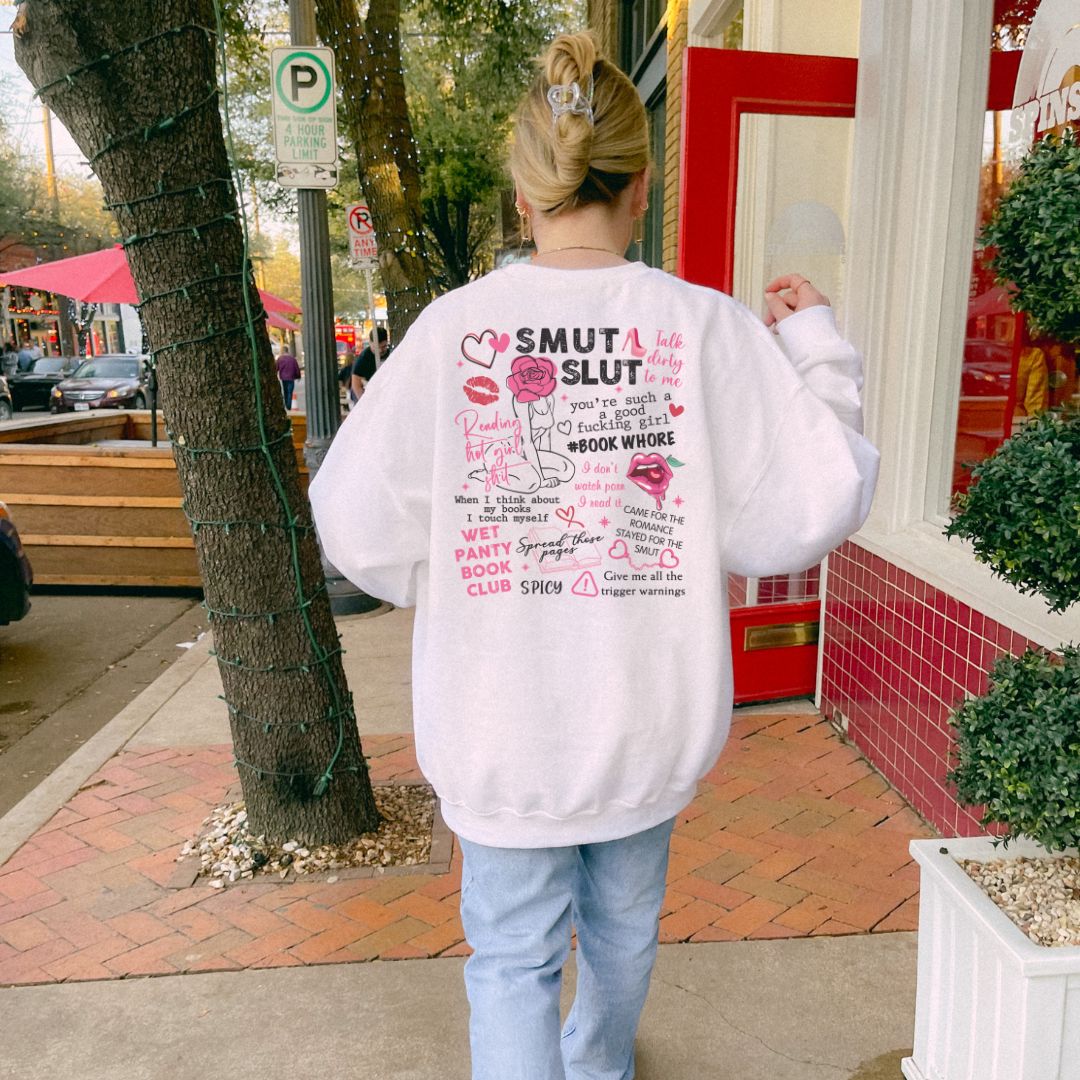 Book Whore Sweatshirt - Thespicyromancebookclub LLC