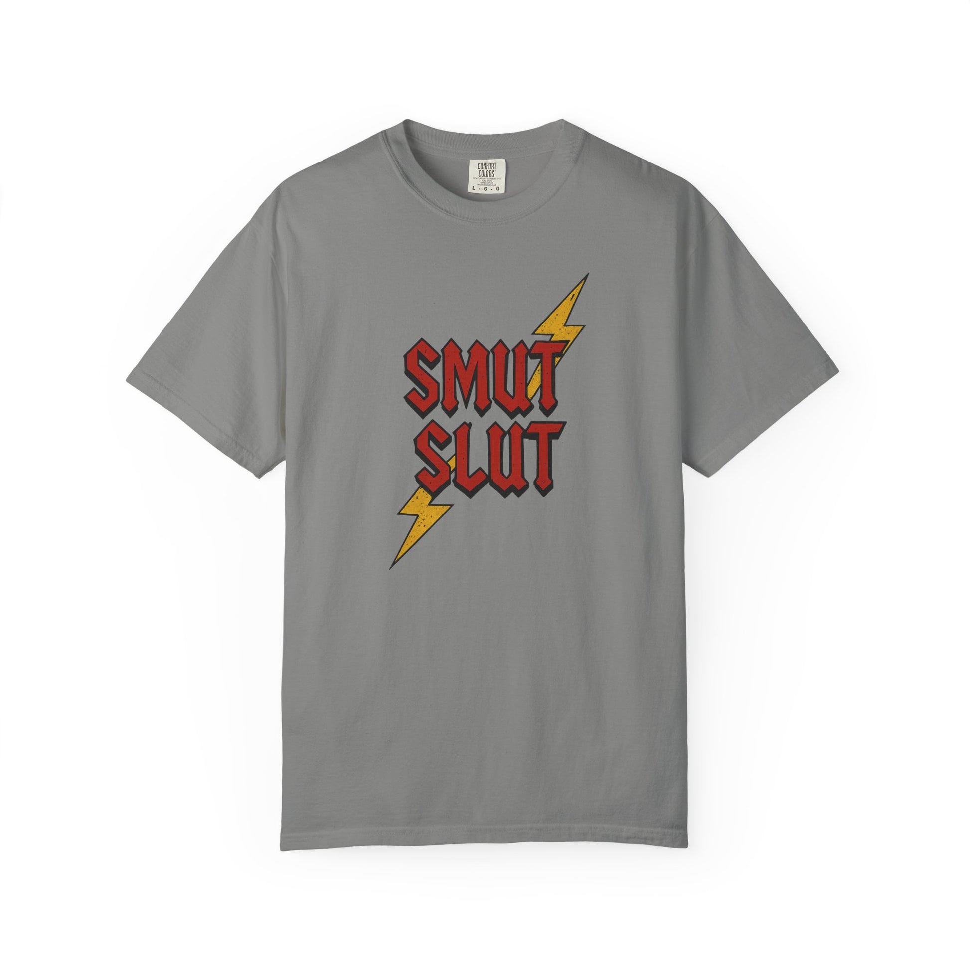 Smut Slut Lightning Comfort colors T-shirt - Thespicyromancebookclub LLC
